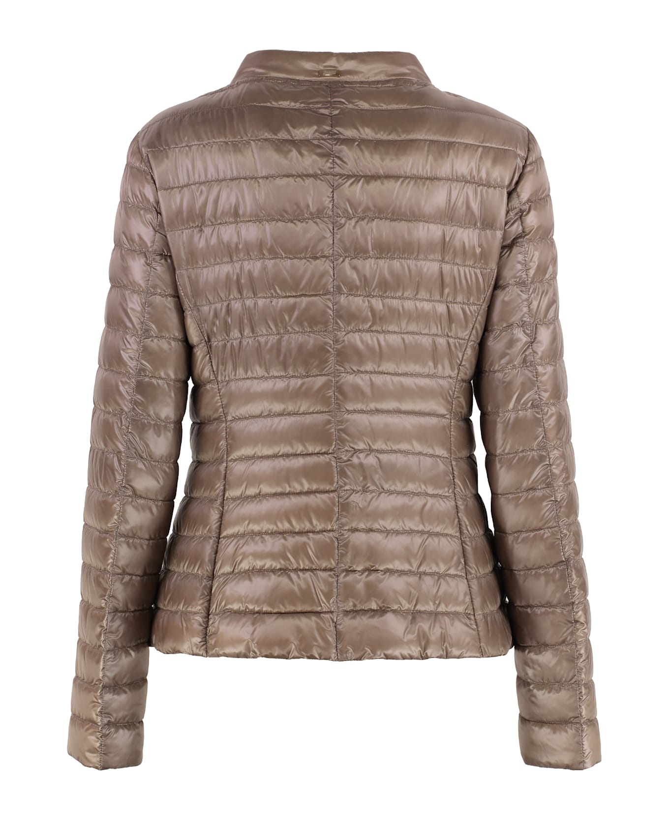 Herno Elena Short Down Jacket - Beige