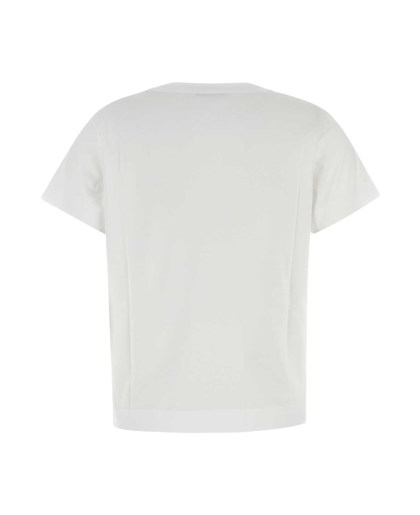Givenchy White Cotton T-shirt - White