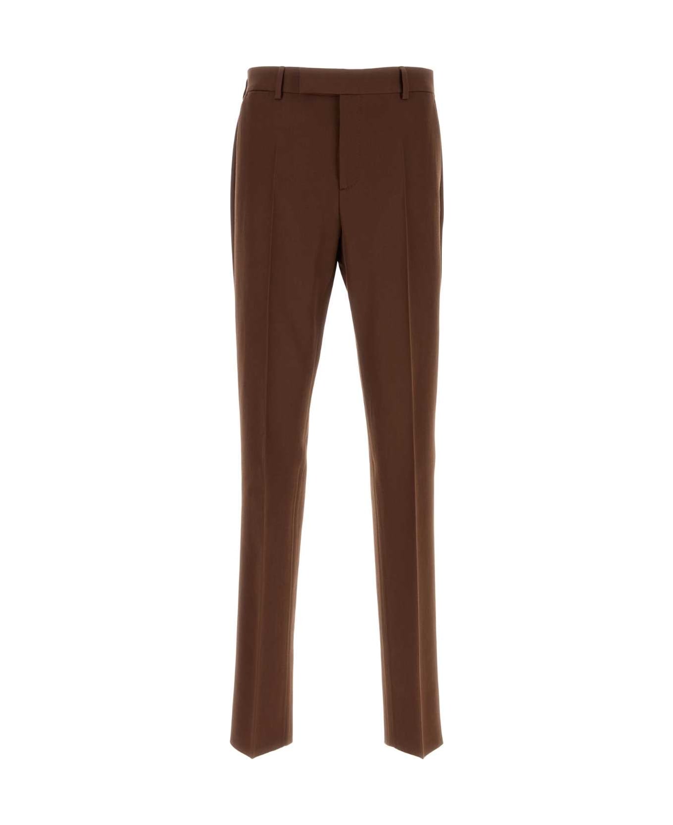 Versace Chocolate Grain De Poudre Pant - MOKA