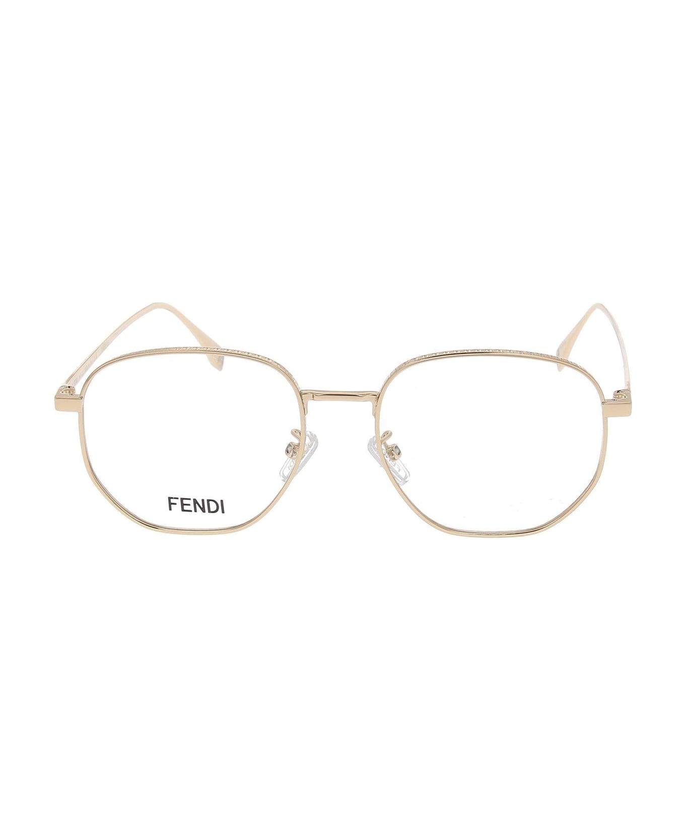 Fendi Eyewear Geometric Frame Glasses - 010