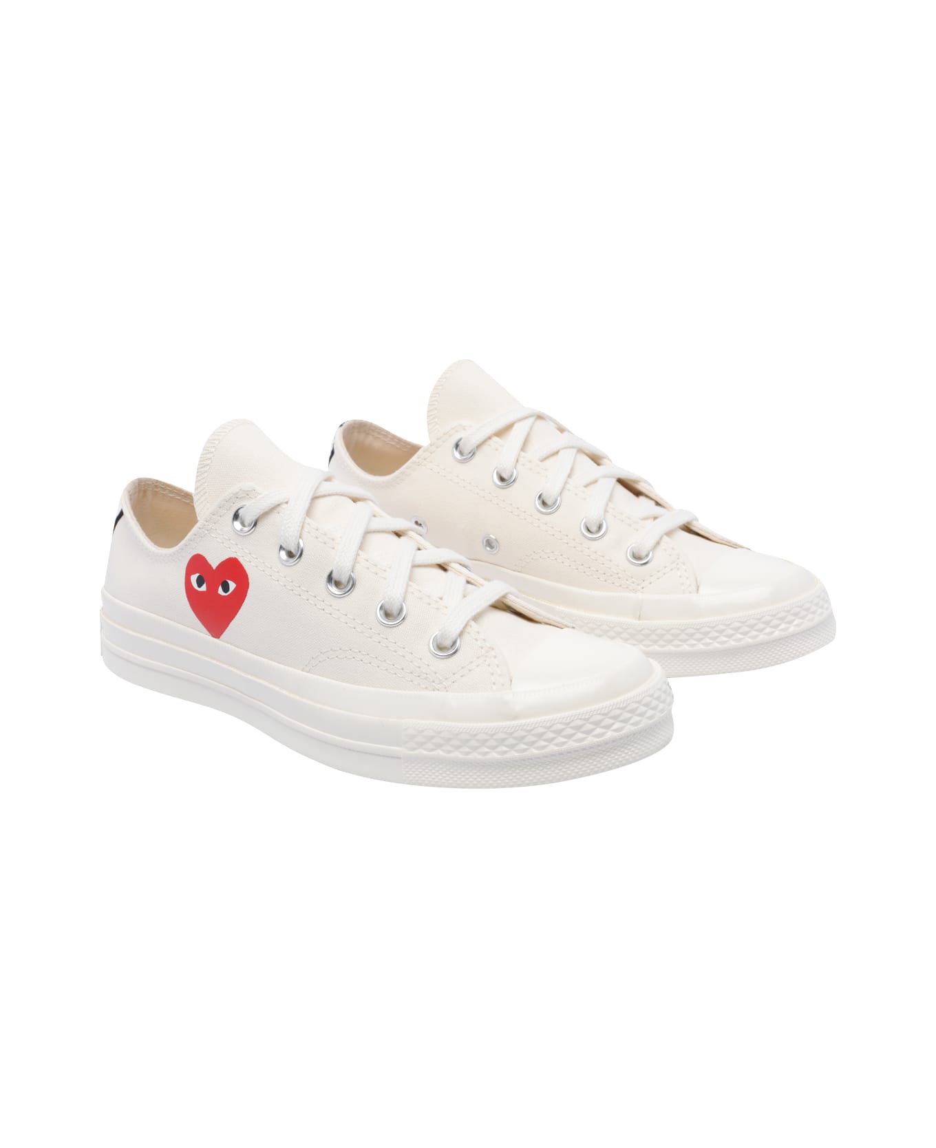 Comme des Garçons Play Chuck Taylor Sneakers - White