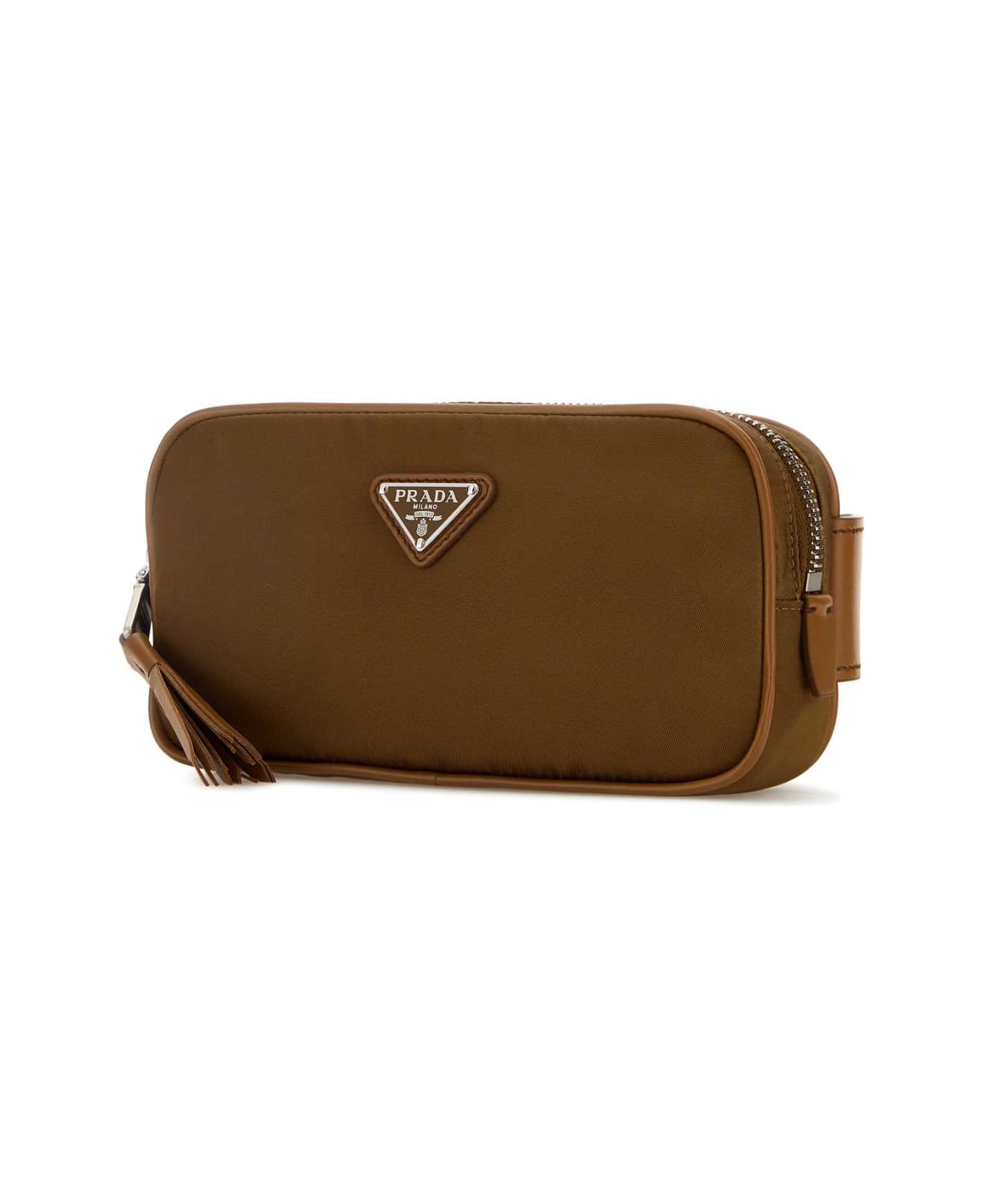 Prada Biscuit Re-nylon Belt Bag - BRANDY
