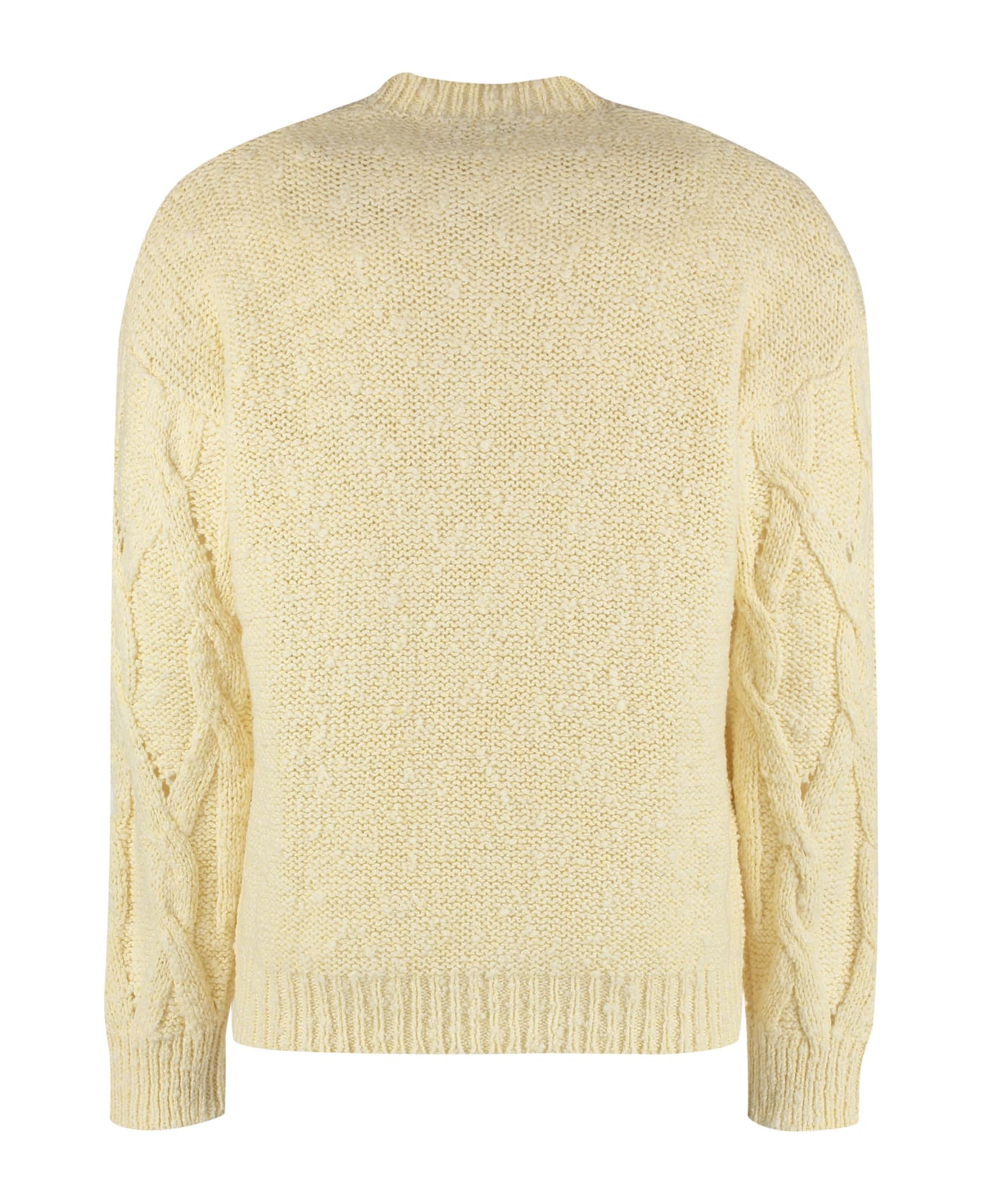 Roberto Collina Crew-neck Wool Sweater - Ivory
