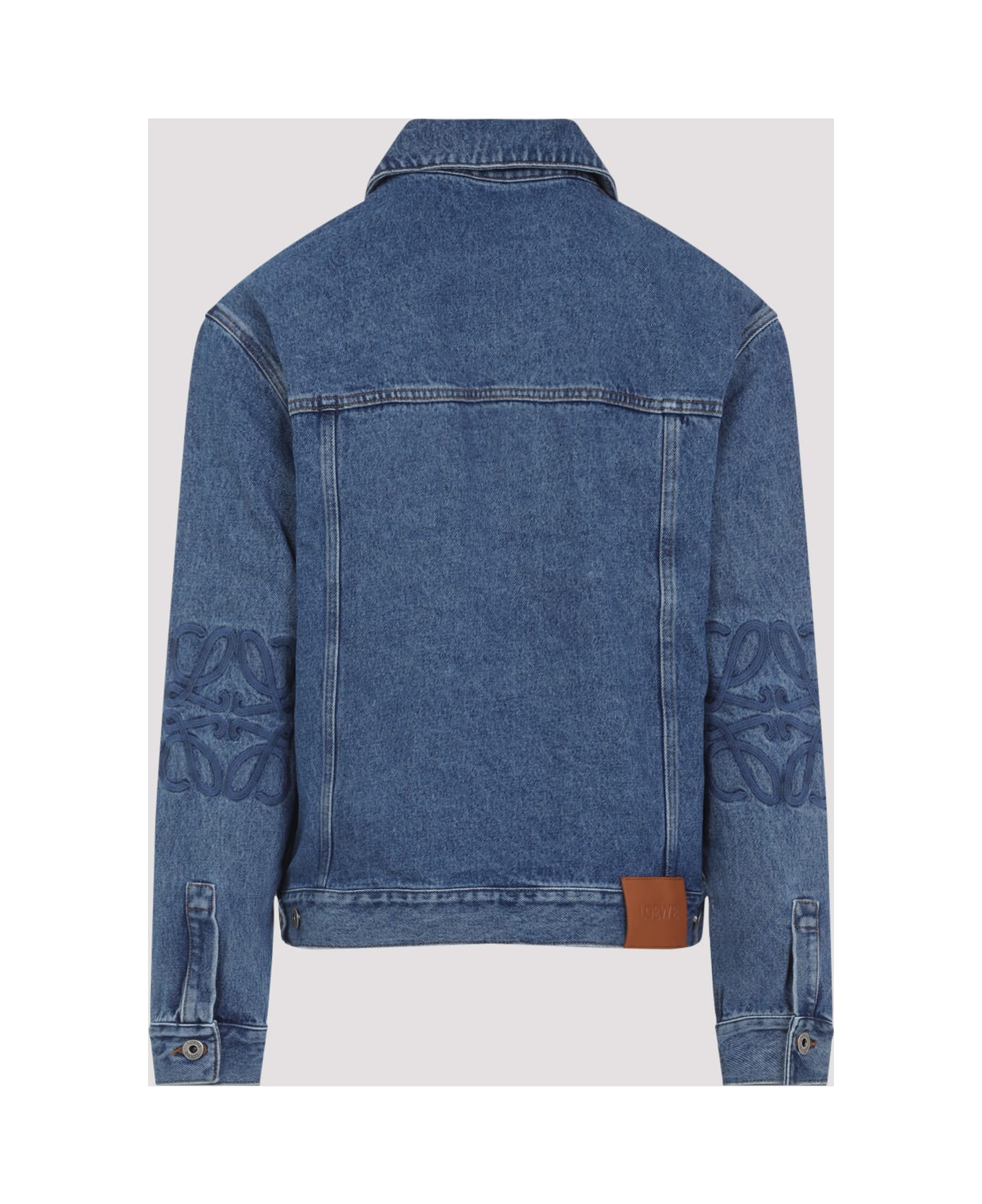 Loewe Anagram Jacket - Jeans Blue