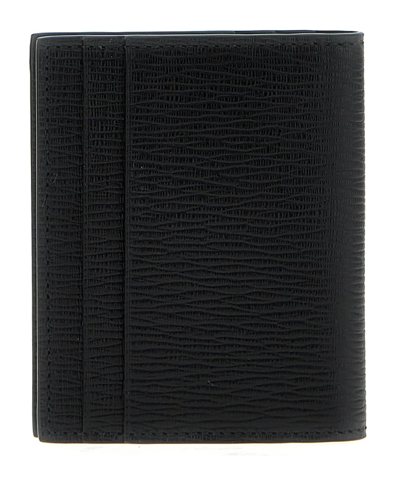 Ferragamo 'gancini' Card Holder - Black  
