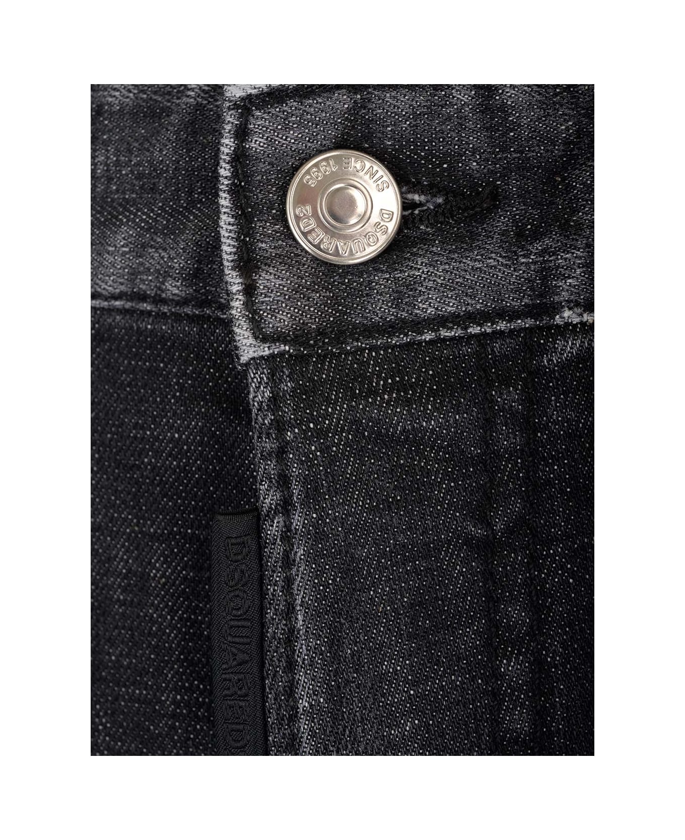 Dsquared2 '642' Stretch Jeans - Nero