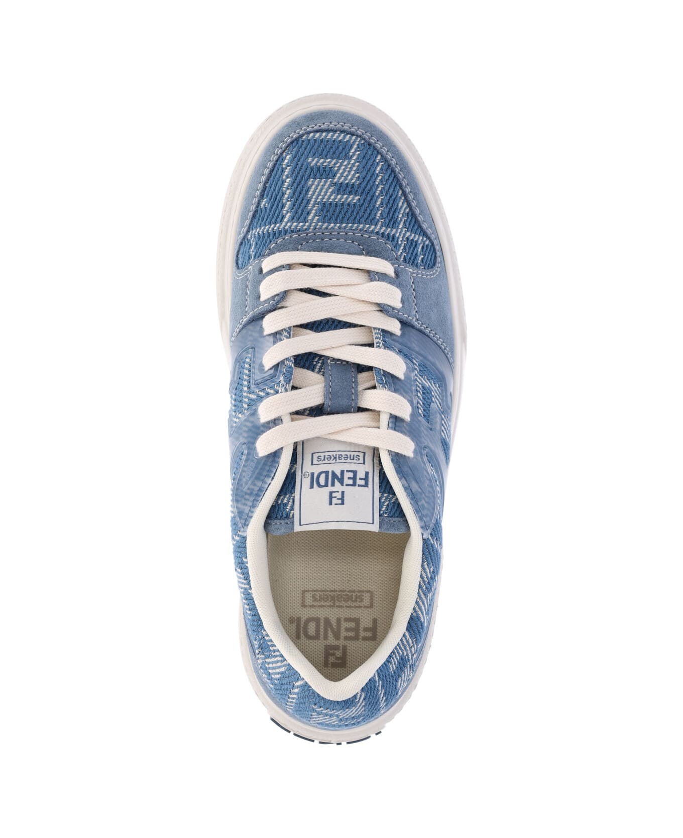 Fendi "match" Sneakers - Light Blue