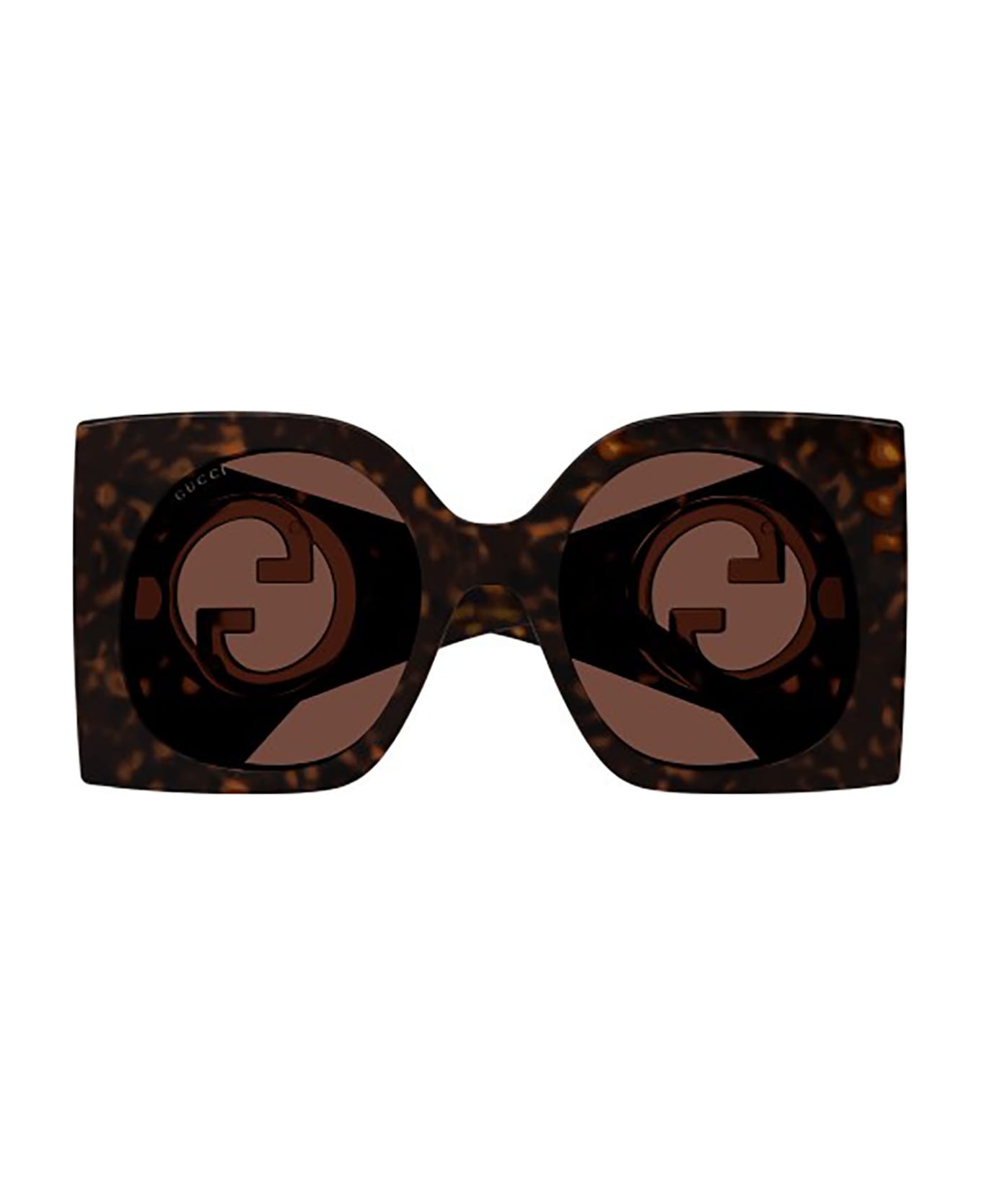 Gucci Eyewear GG1254S Sunglasses - Havana Havana Brown サングラス