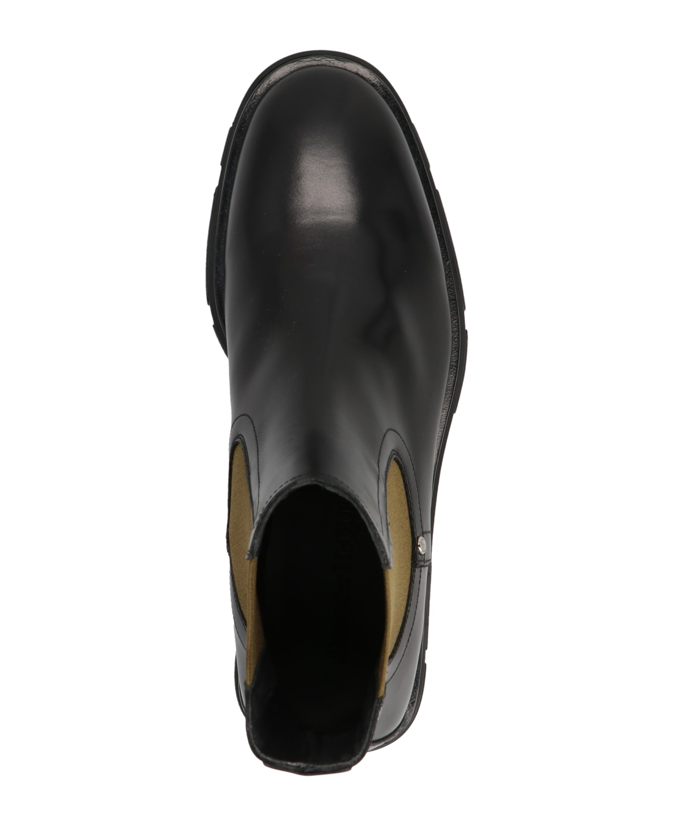 Alexander McQueen Leather Boots - Black  