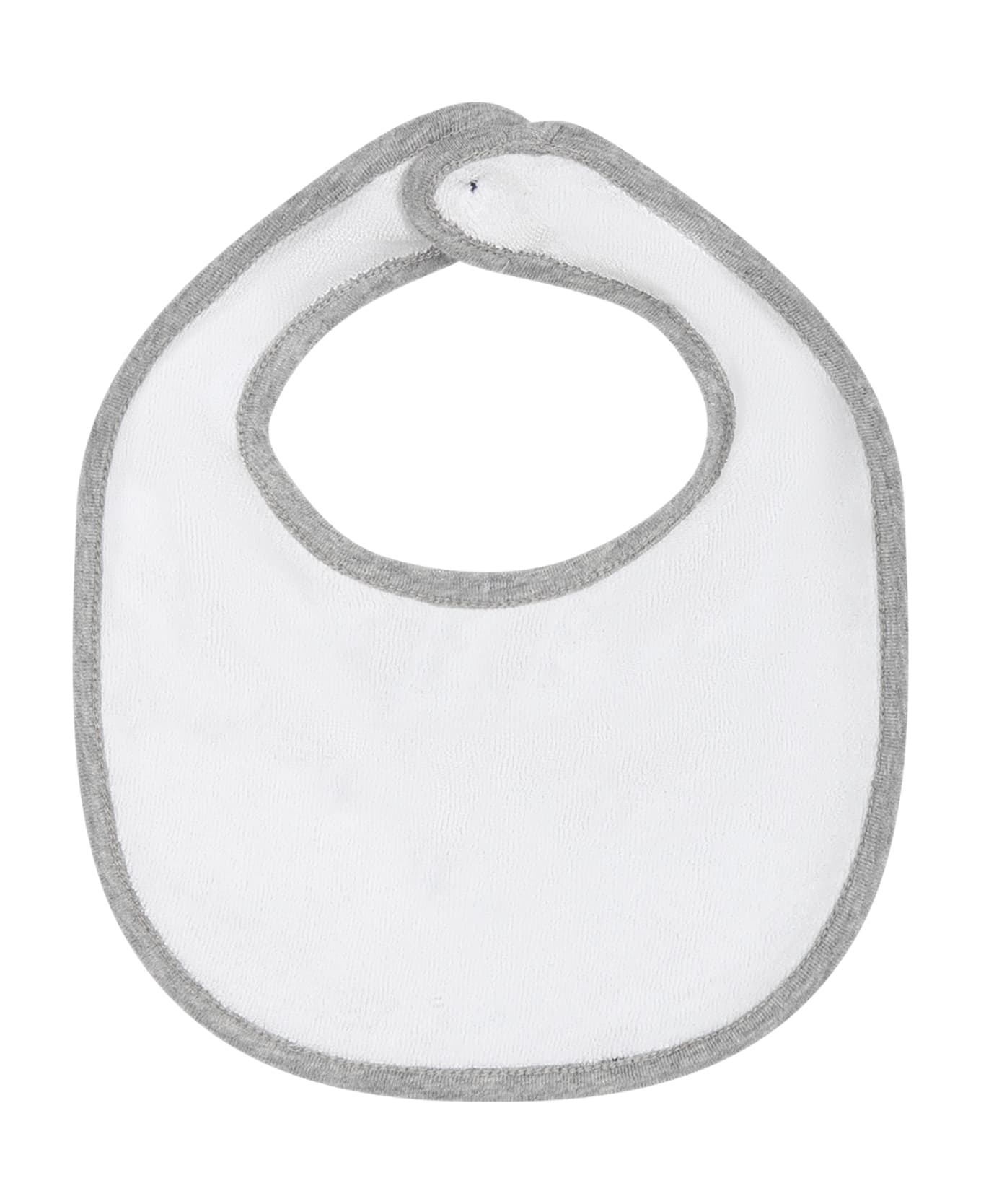 Fay Grey Set For Baby Boy With Logo - Grey