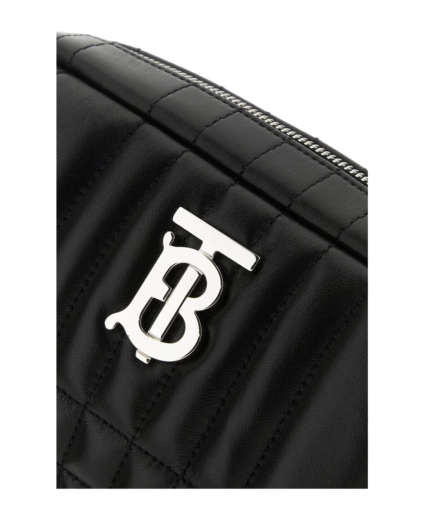 Burberry Black Leather Small Lola Crossbody Bag - Black 2
