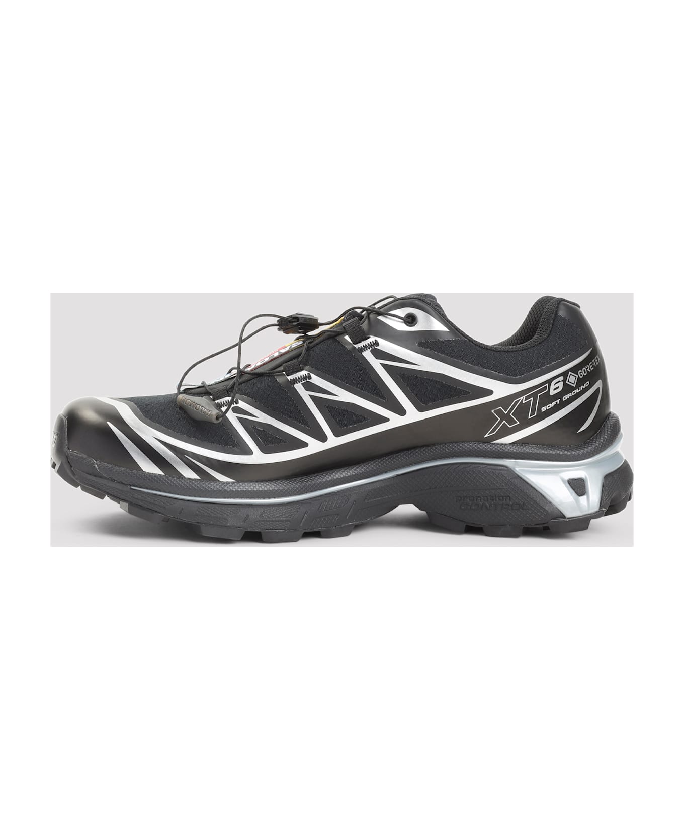 Salomon Xt-6 Gtx Sneakers - Black Black Ftw Silver
