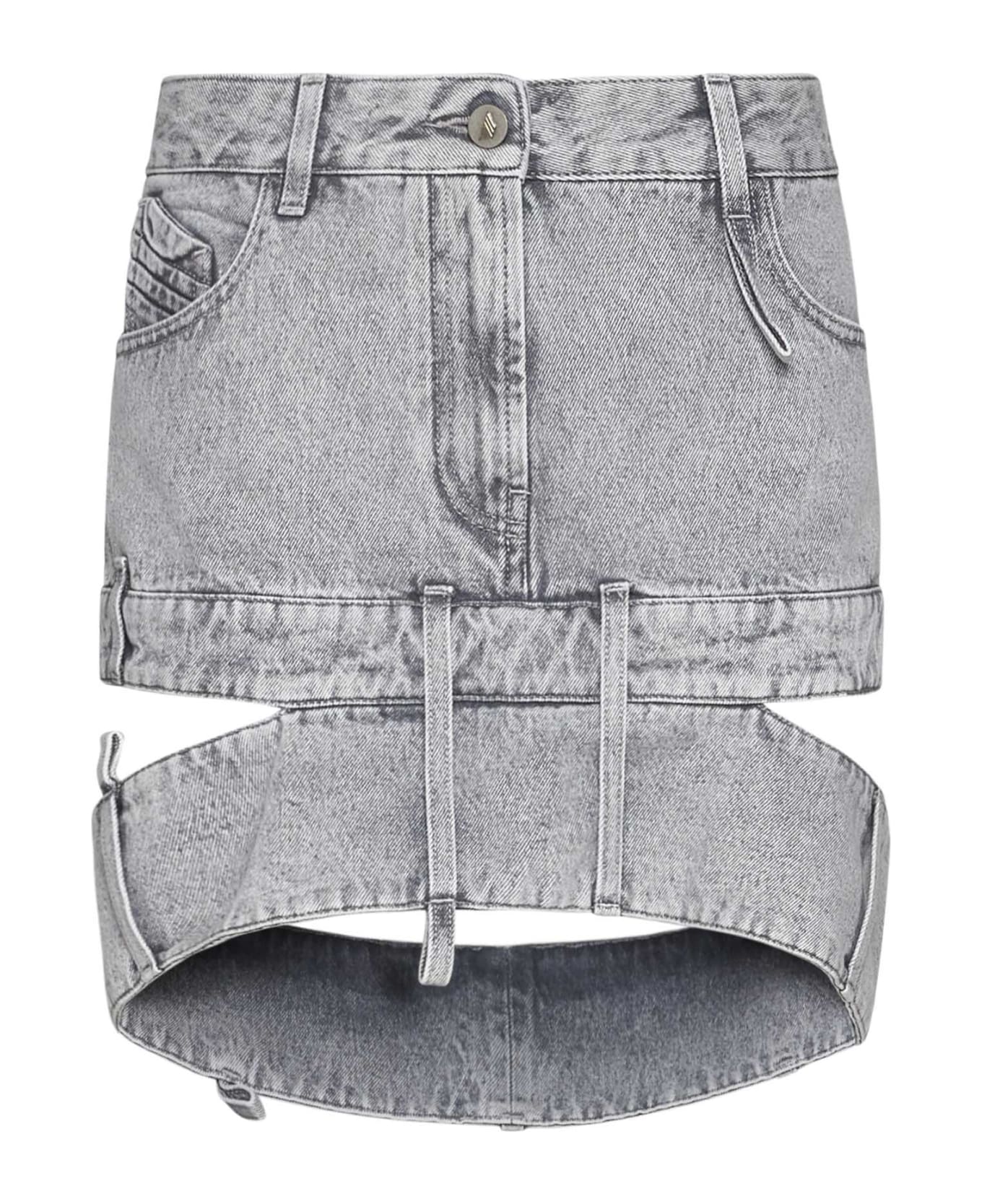 The Attico Skirt - Light grey スカート