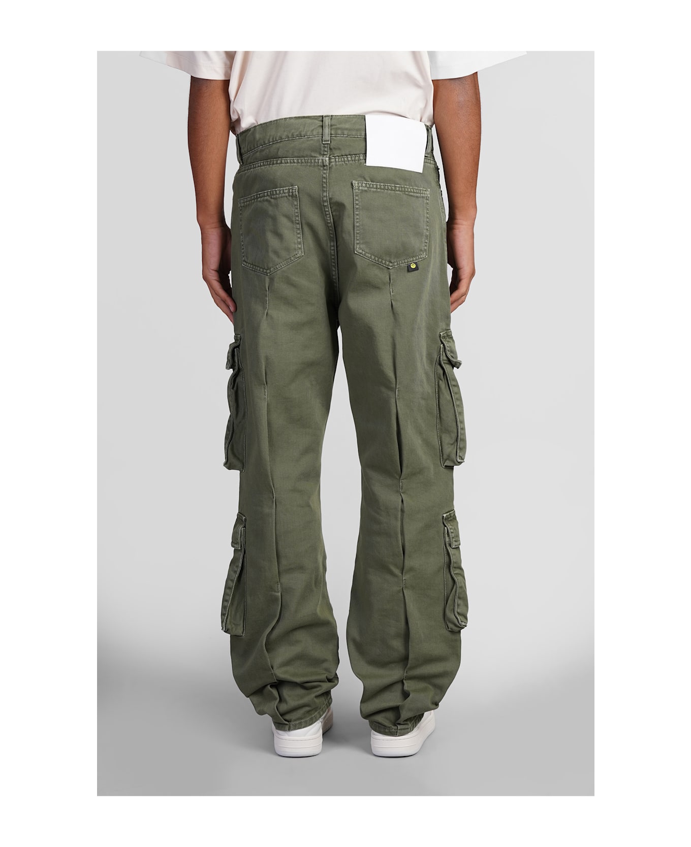 Barrow Jeans In Green Cotton - green