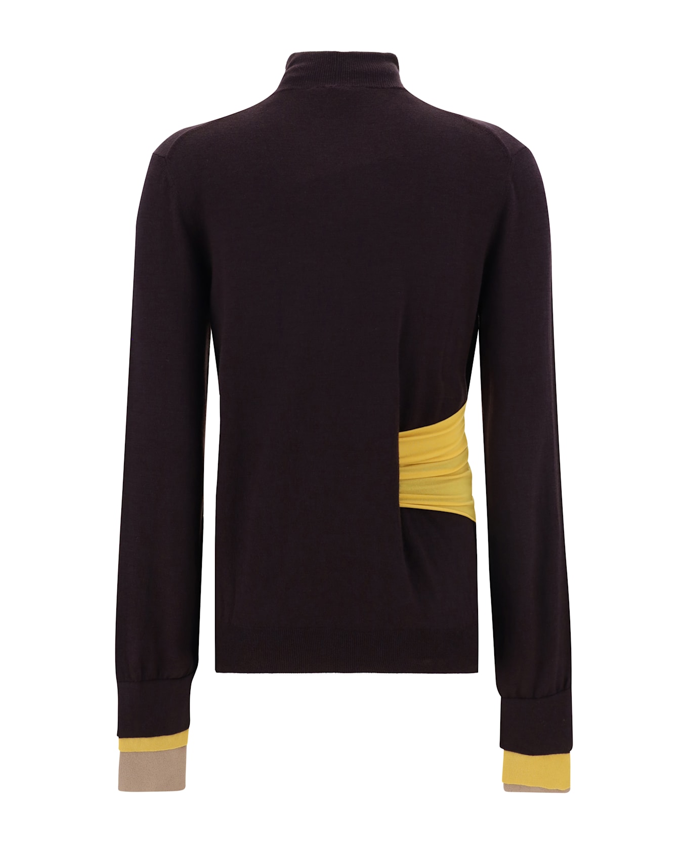 Fendi Turtleneck Sweater - Aubergine