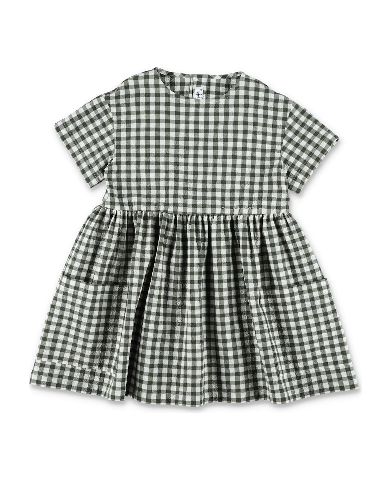 Il Gufo Kid - T-shirt Dress - GREEN