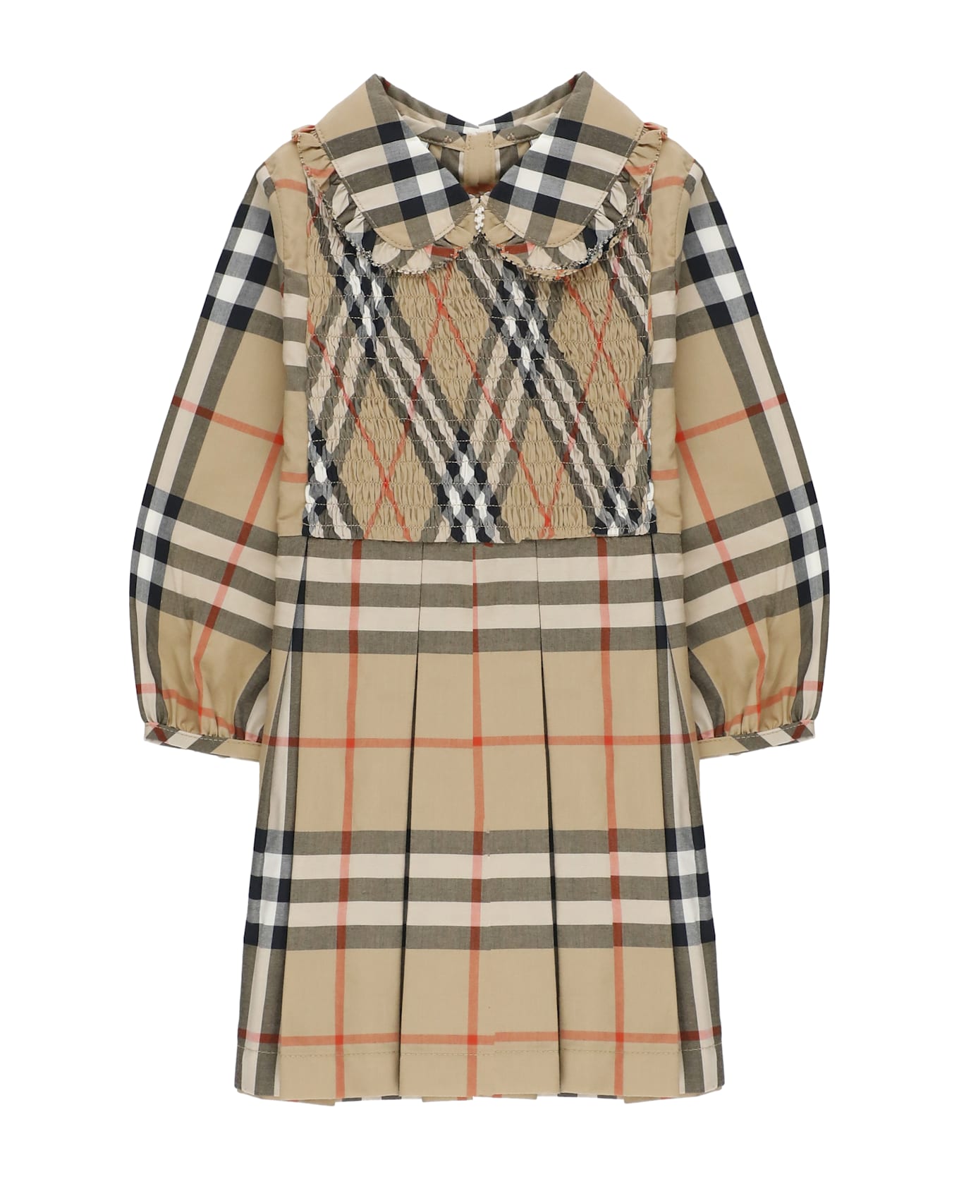 Burberry Cotton Dress - Beige