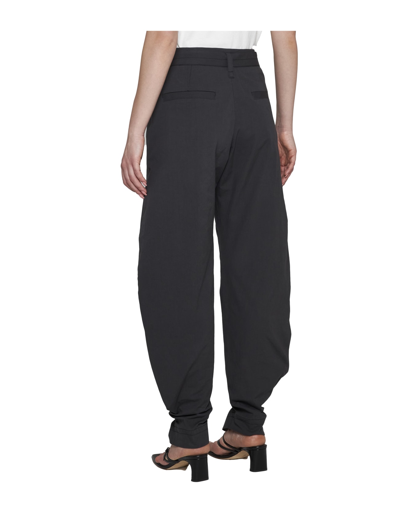 Lemaire Pants - Anthracite brown