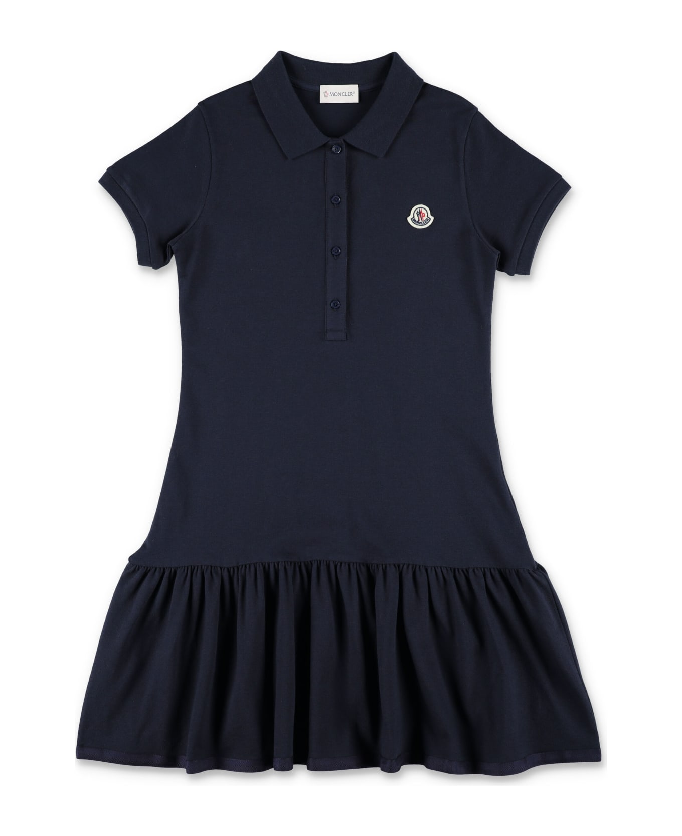 Moncler Polo Shirt Dress - NAVY