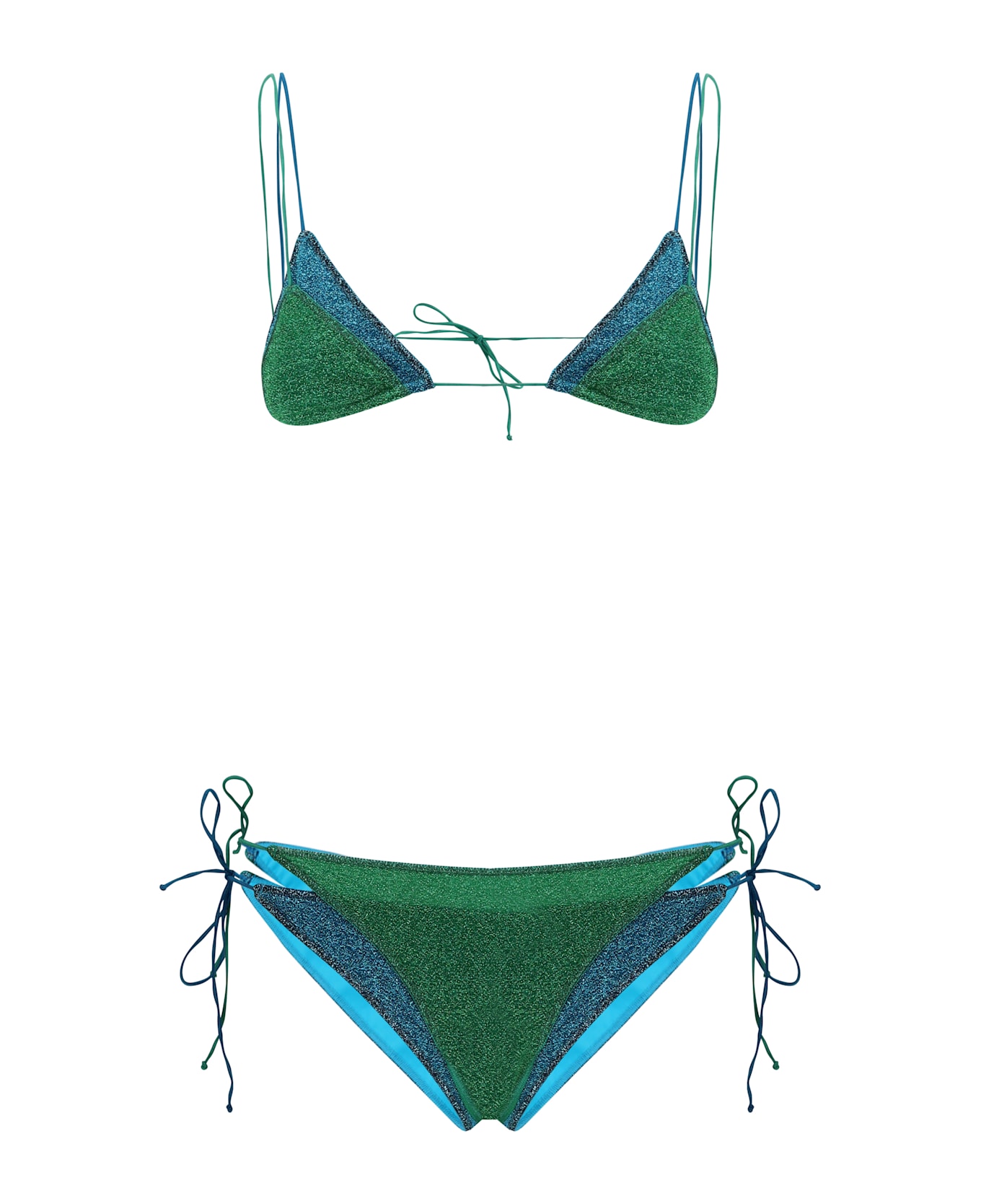 Oseree Lumiere Bicolor Swimsuit