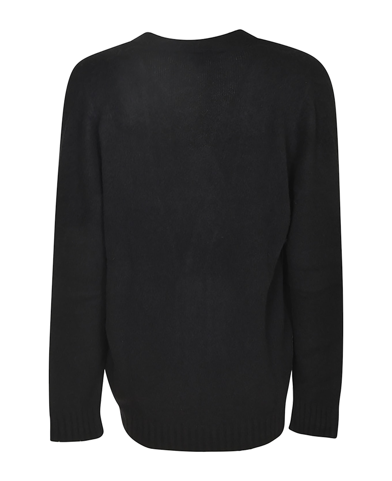 Avant Toi V-neck 3-buttoned Cardigan - Black