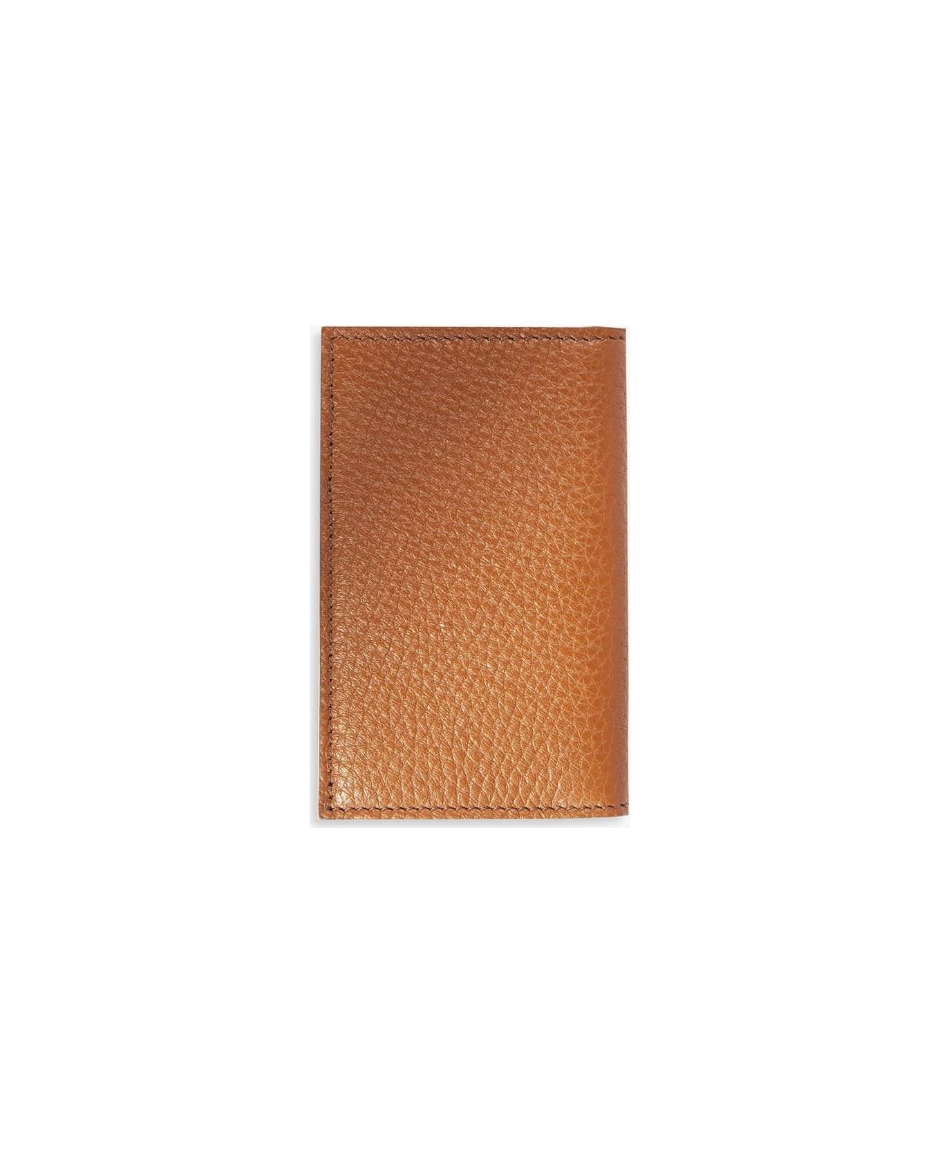 Larusmiani Card Holder 'amedeo' Wallet - Sienna 財布