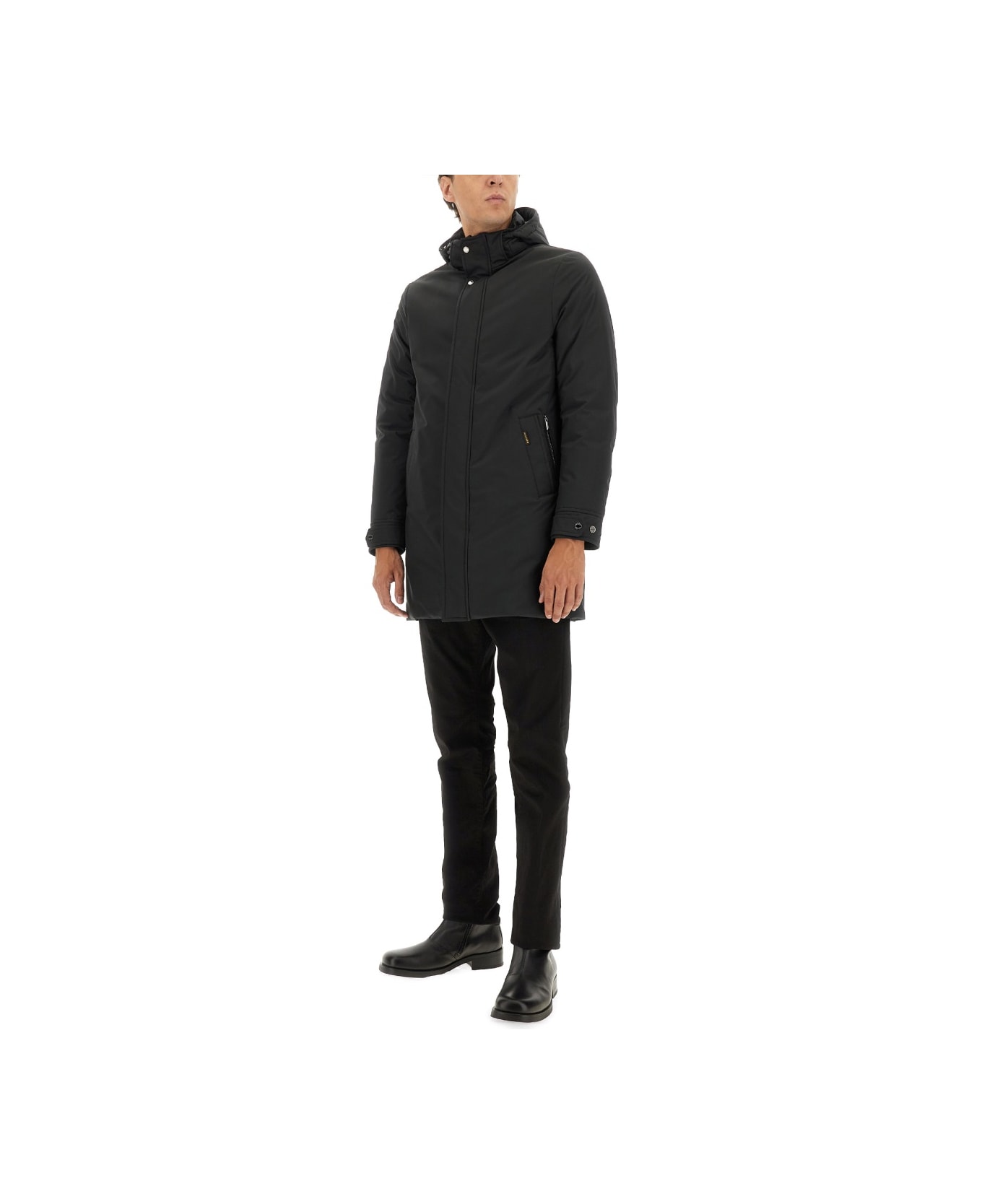 Moorer Jacket "vermont-ads" - BLACK