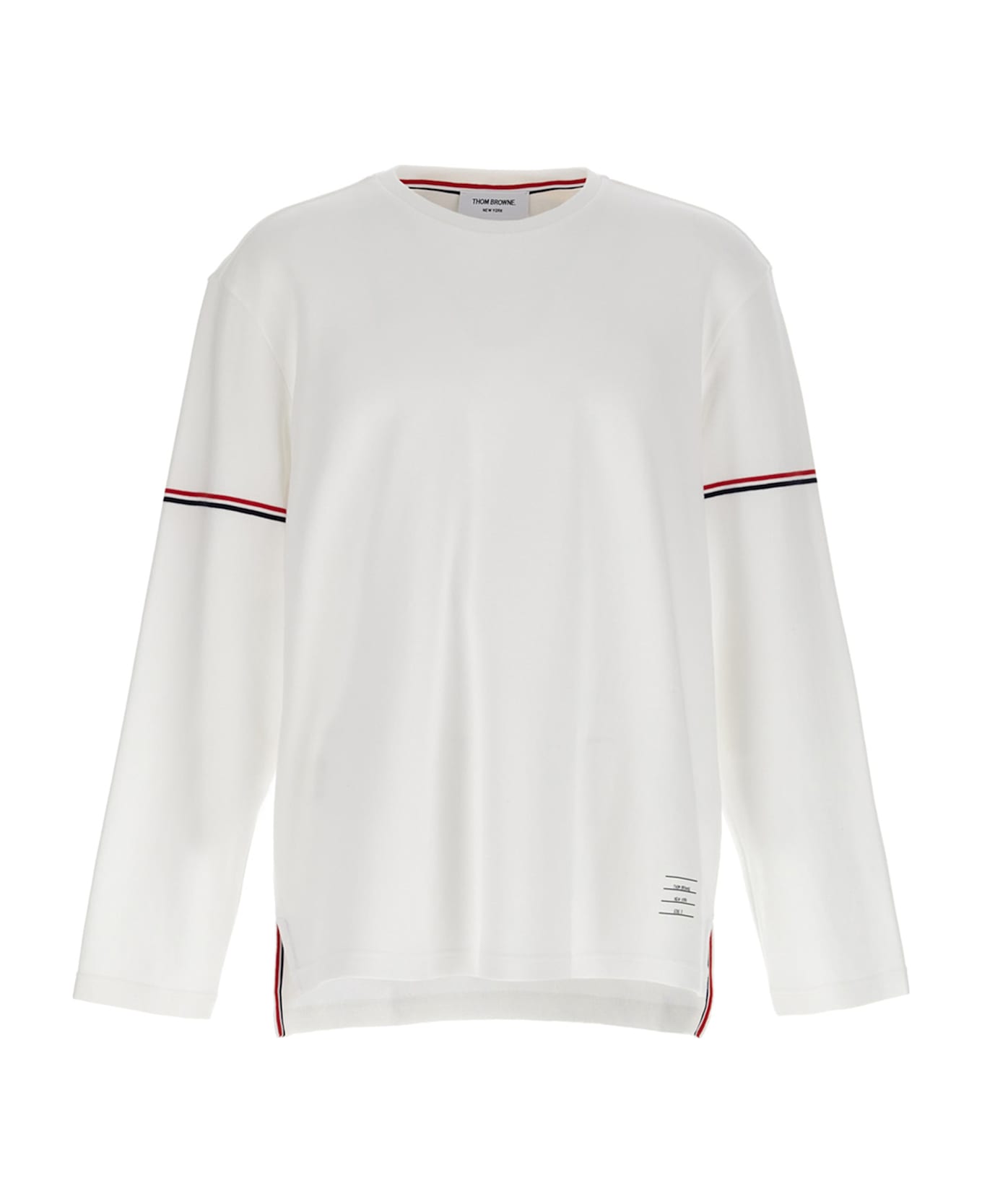 Thom Browne 'rugby' T-shirt - White