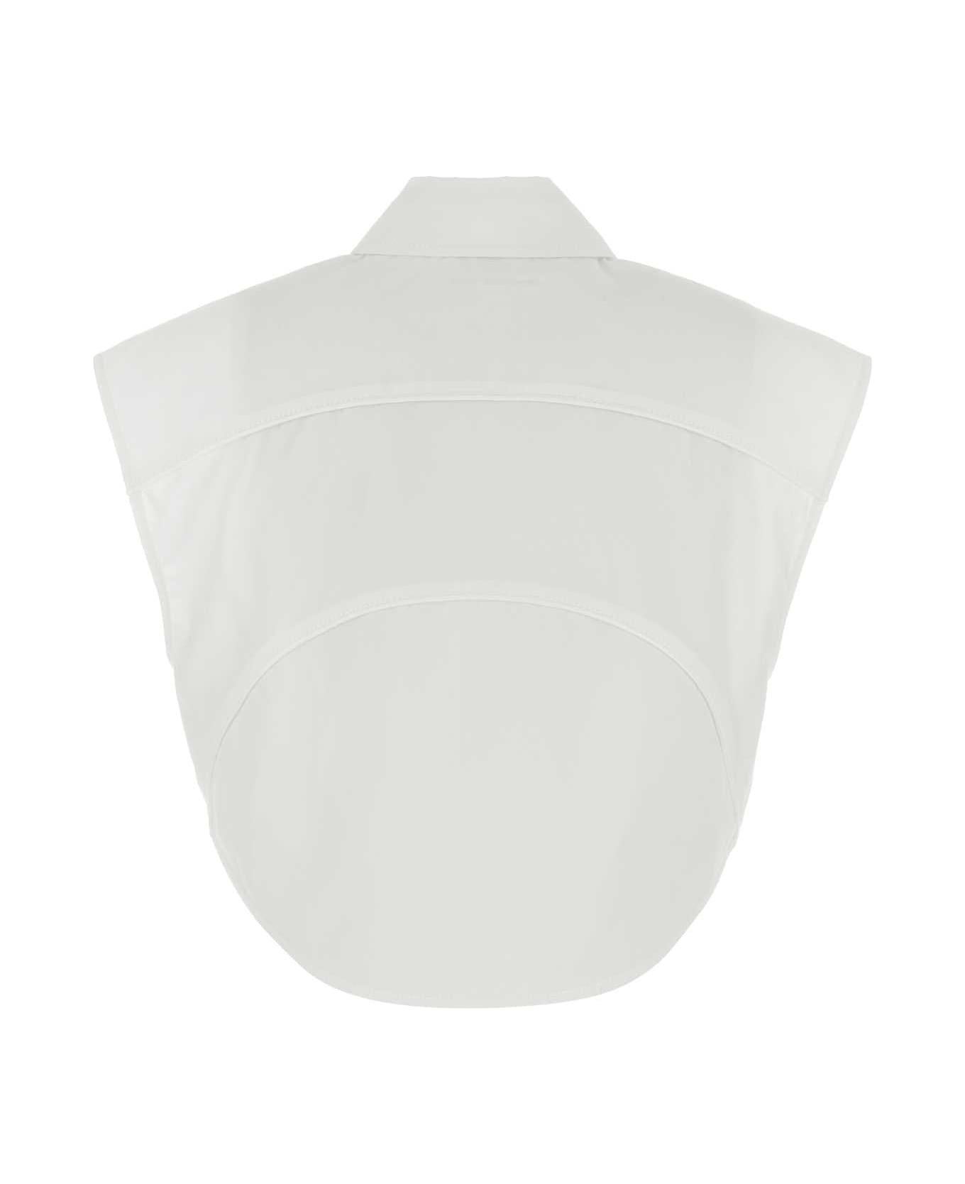 T by Alexander Wang White Poplin Shirt - White