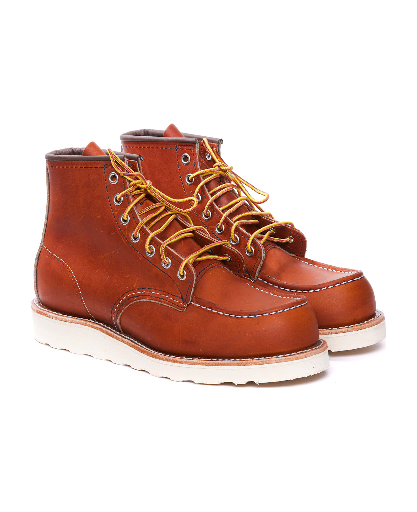 Red Wing Classic Moc Laced Shoes - Brown