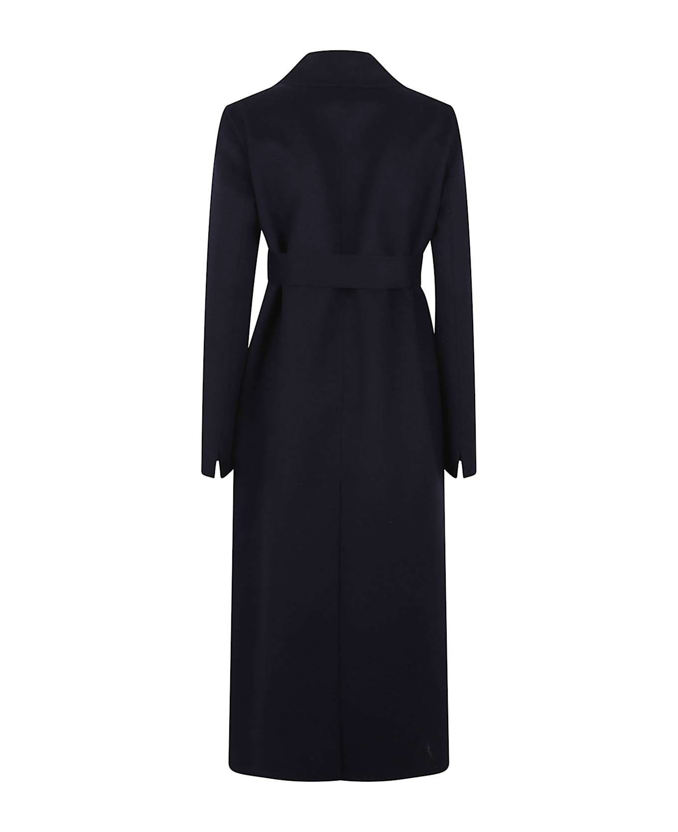 Stella McCartney Double Face Wrap Coat - Ink