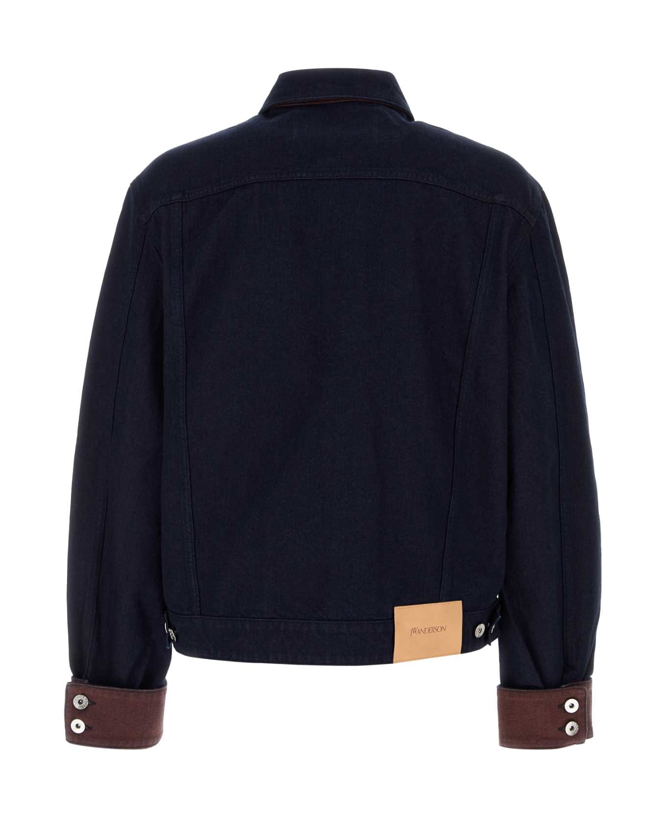 J.W. Anderson Blue Denim Jacket - BLUERED