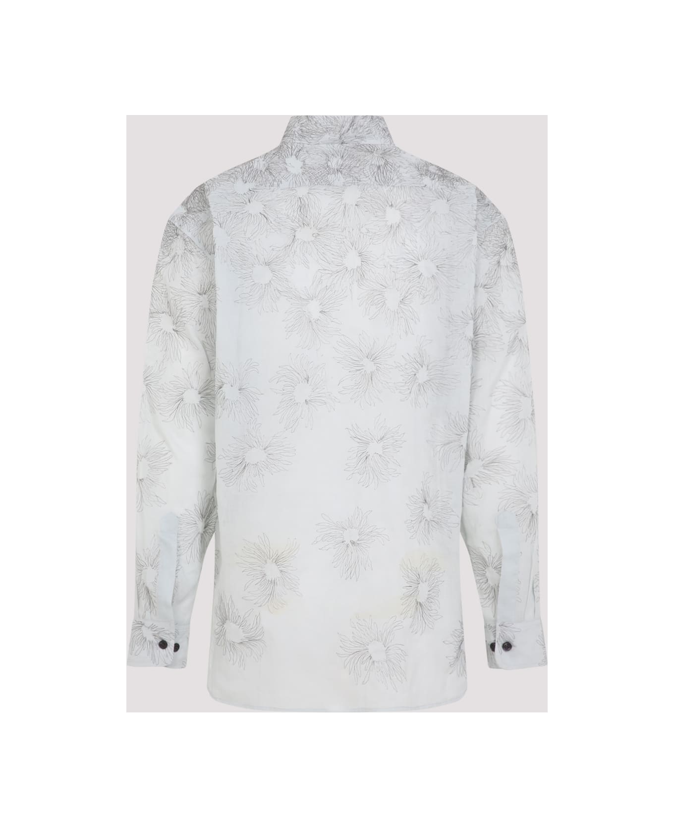 Dries Van Noten Croom Emb Shirt - White