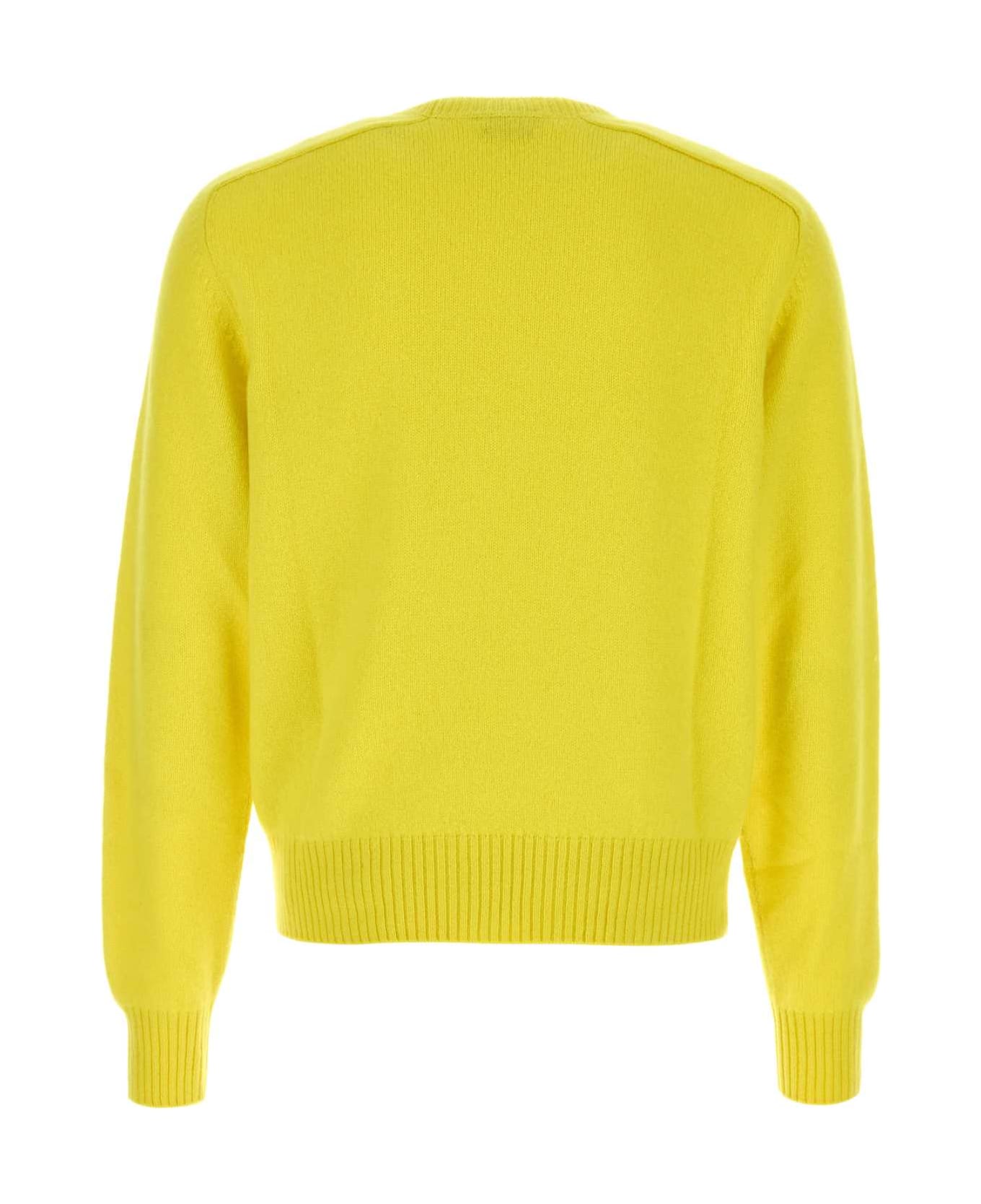 Tom Ford Yellow Cashmere Sweater - YELLOW