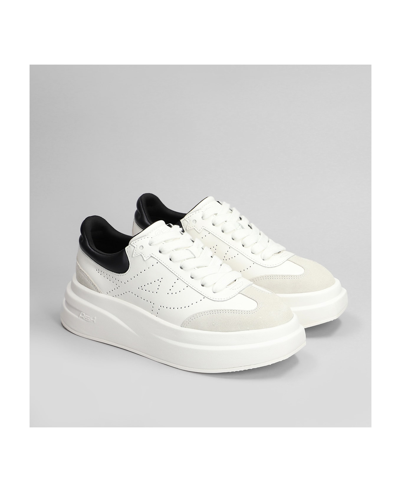 Ash Idol Sneakers In White Leather - white
