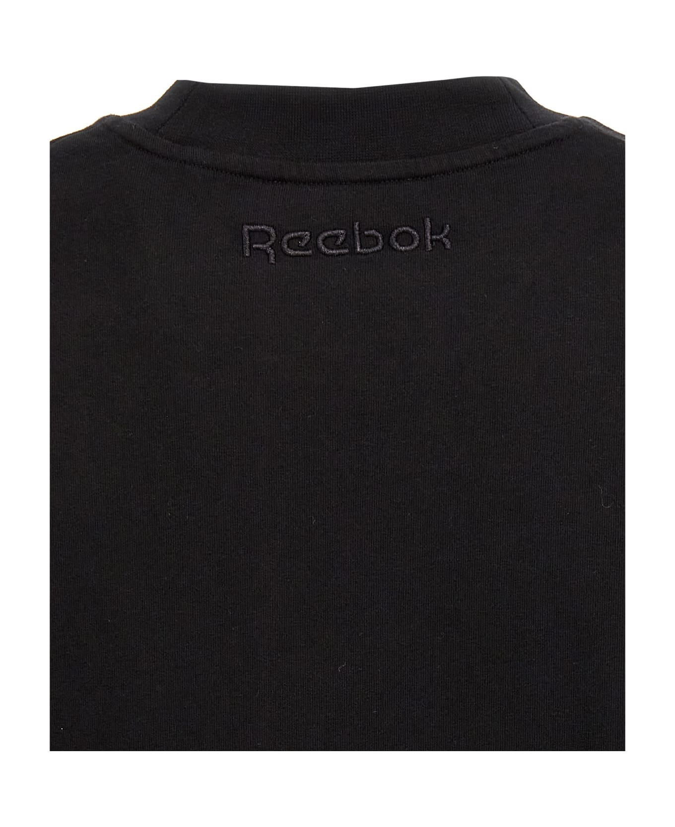 Reebok Logo Embroidery T-shirt - Black  