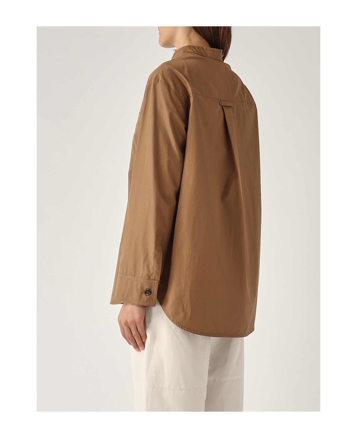 
S Max Mara Doris Blouse - CAMMELLO