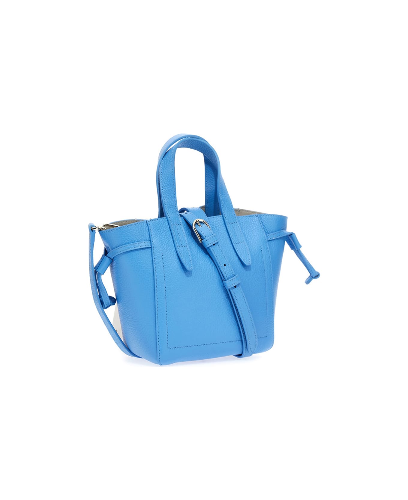 Furla 'furla Net' Handbag - Light Blue トートバッグ