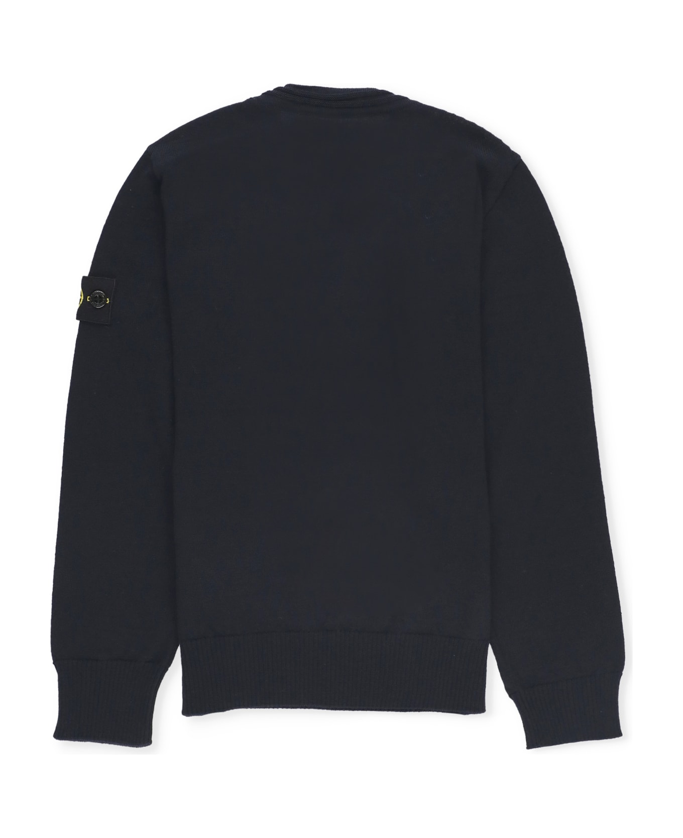 Stone Island Sweater With Logo - Blue