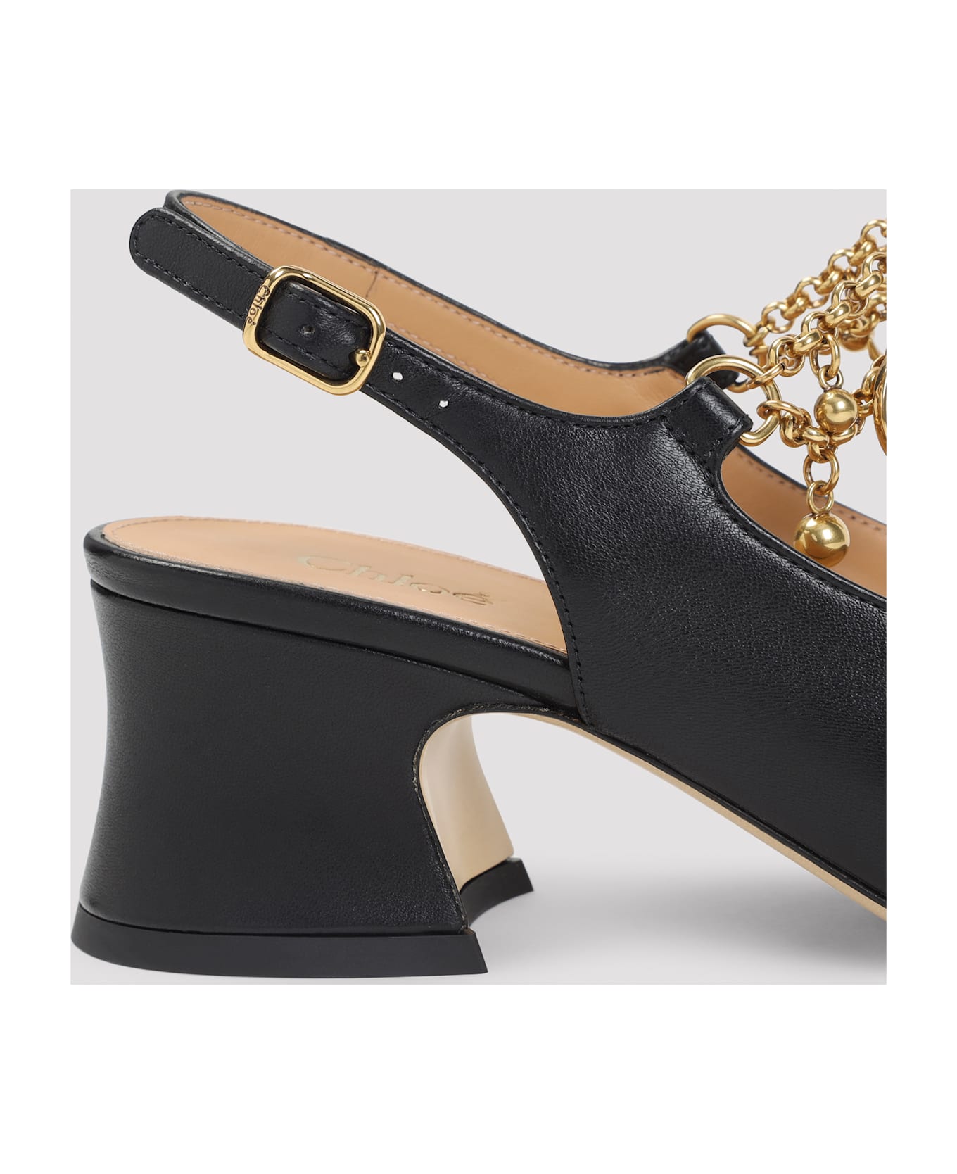 Chloé Charms Pumps - Black