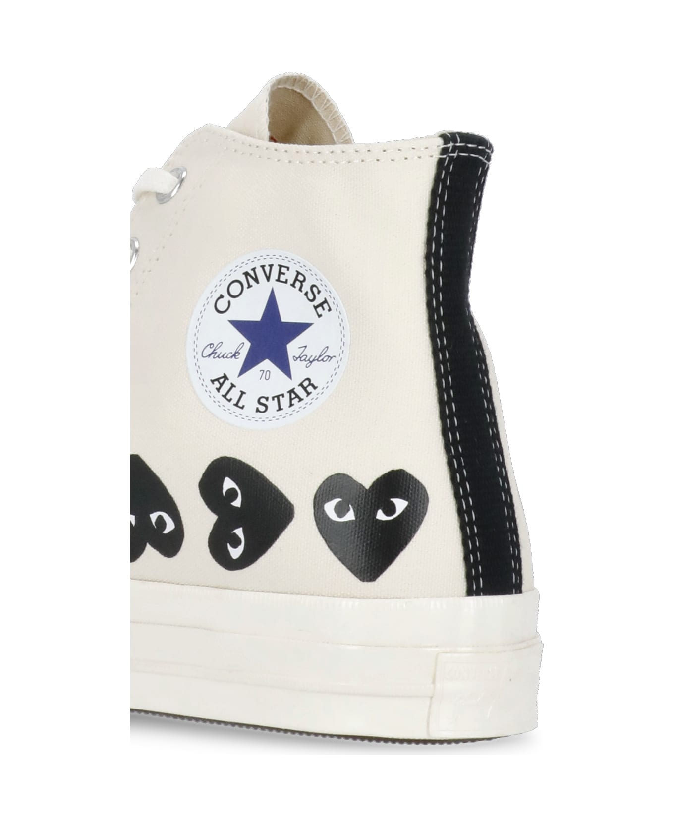 Comme des Garçons Play Chuck Taylor Sneakers - Ivory