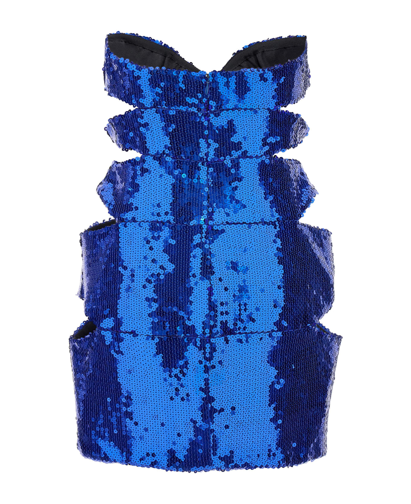 Alexandre Vauthier 'couture Edit' Short Dress - Blue