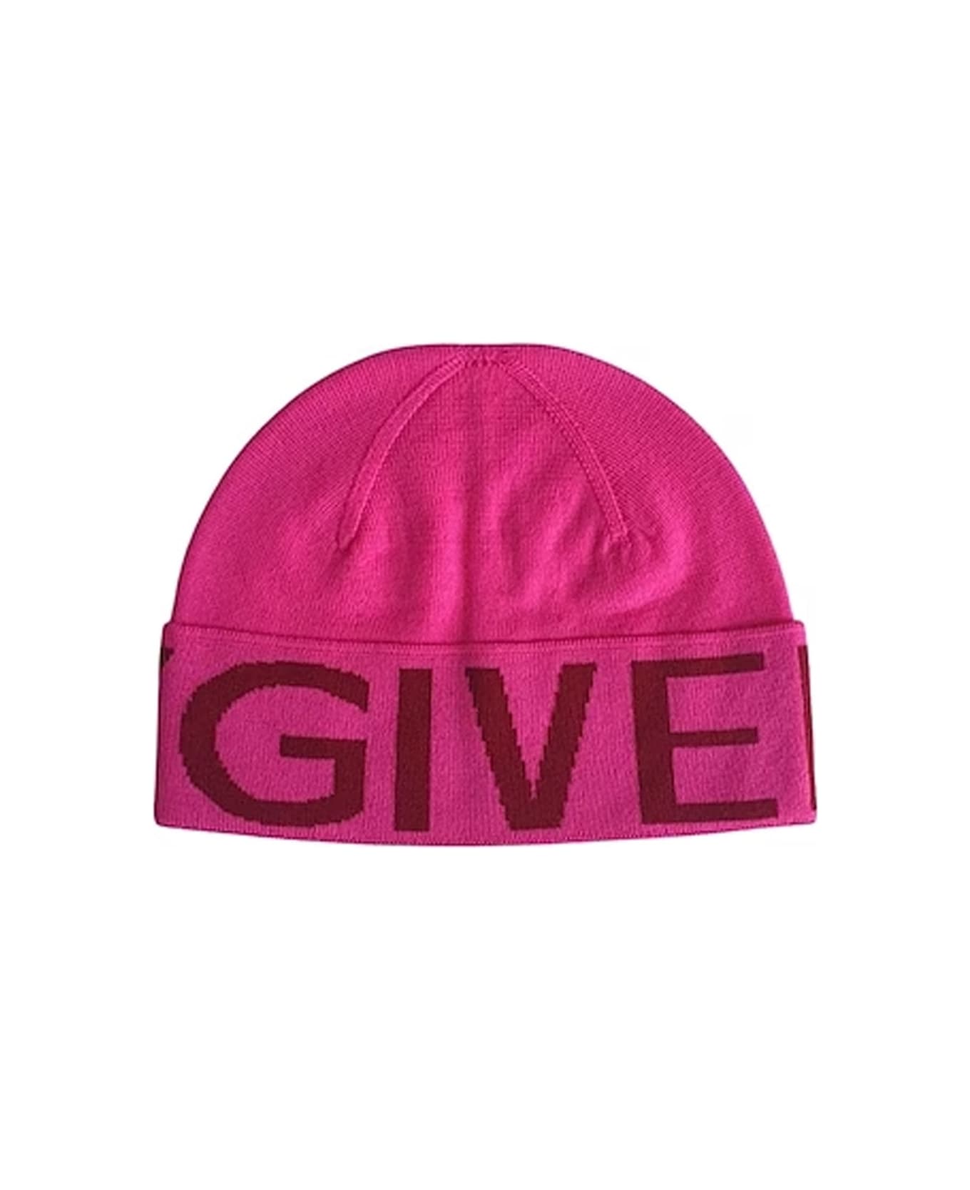 Givenchy Wool Logo Hat - Pink
