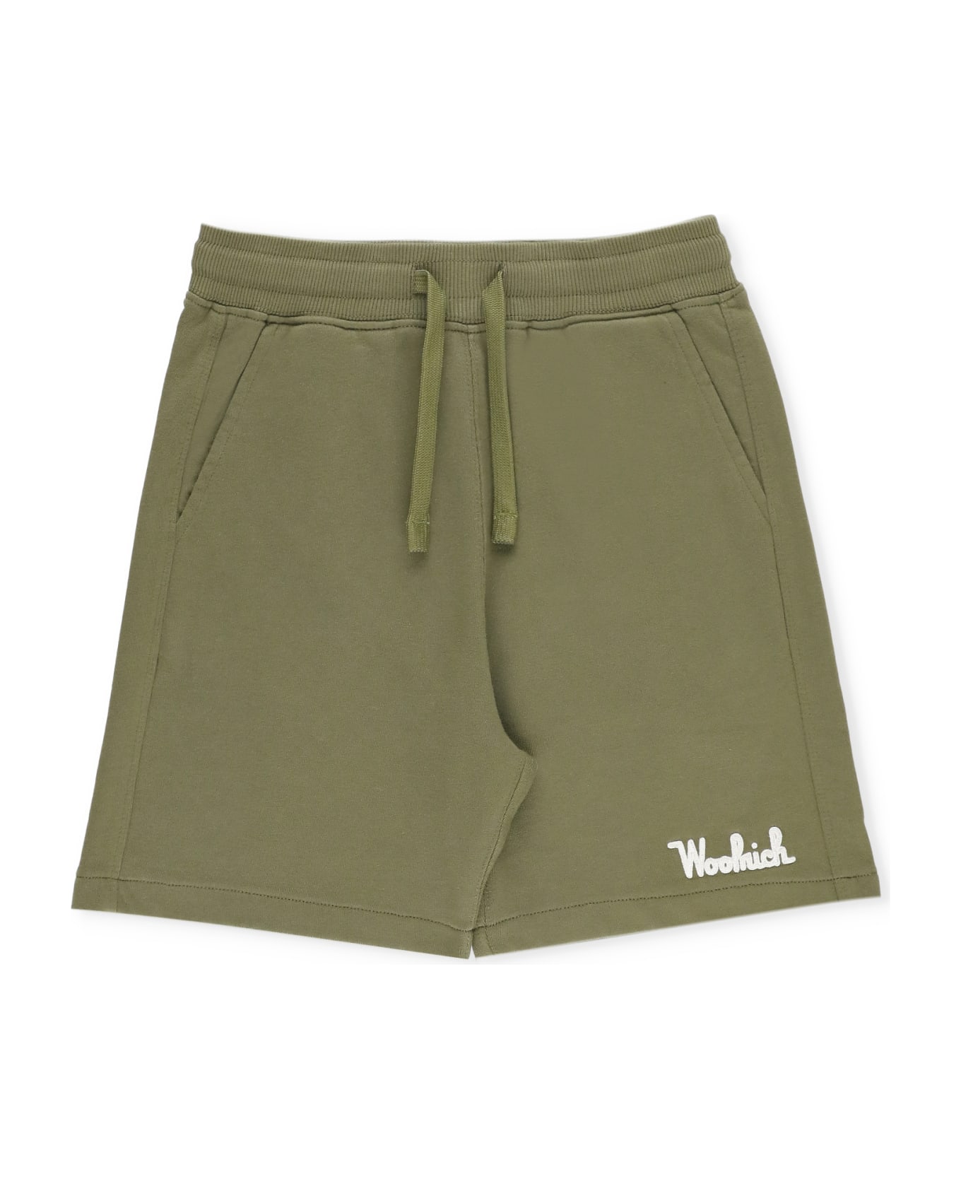 Woolrich Fleece Shorts - Green