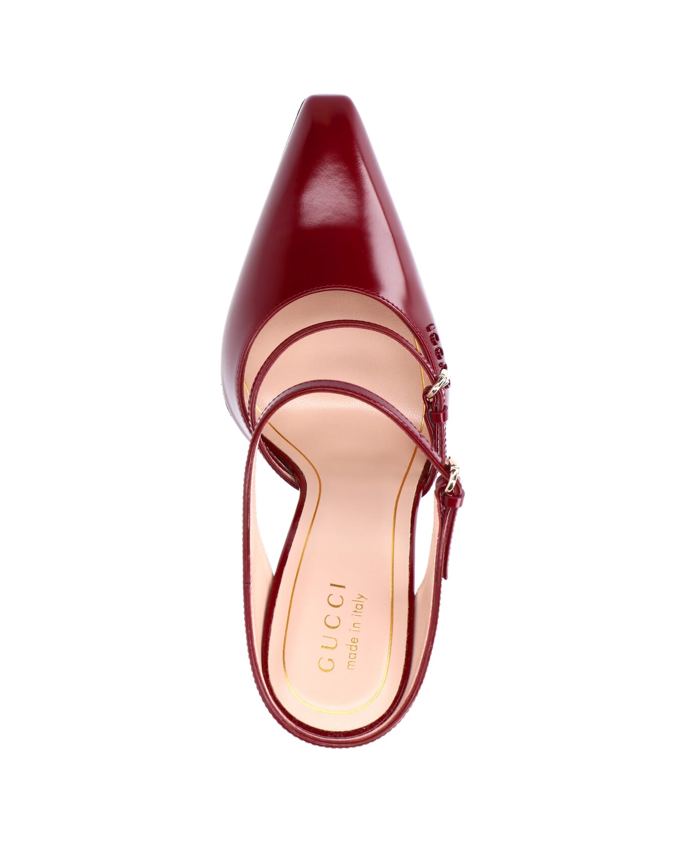 Gucci Wedge Sabots - Red