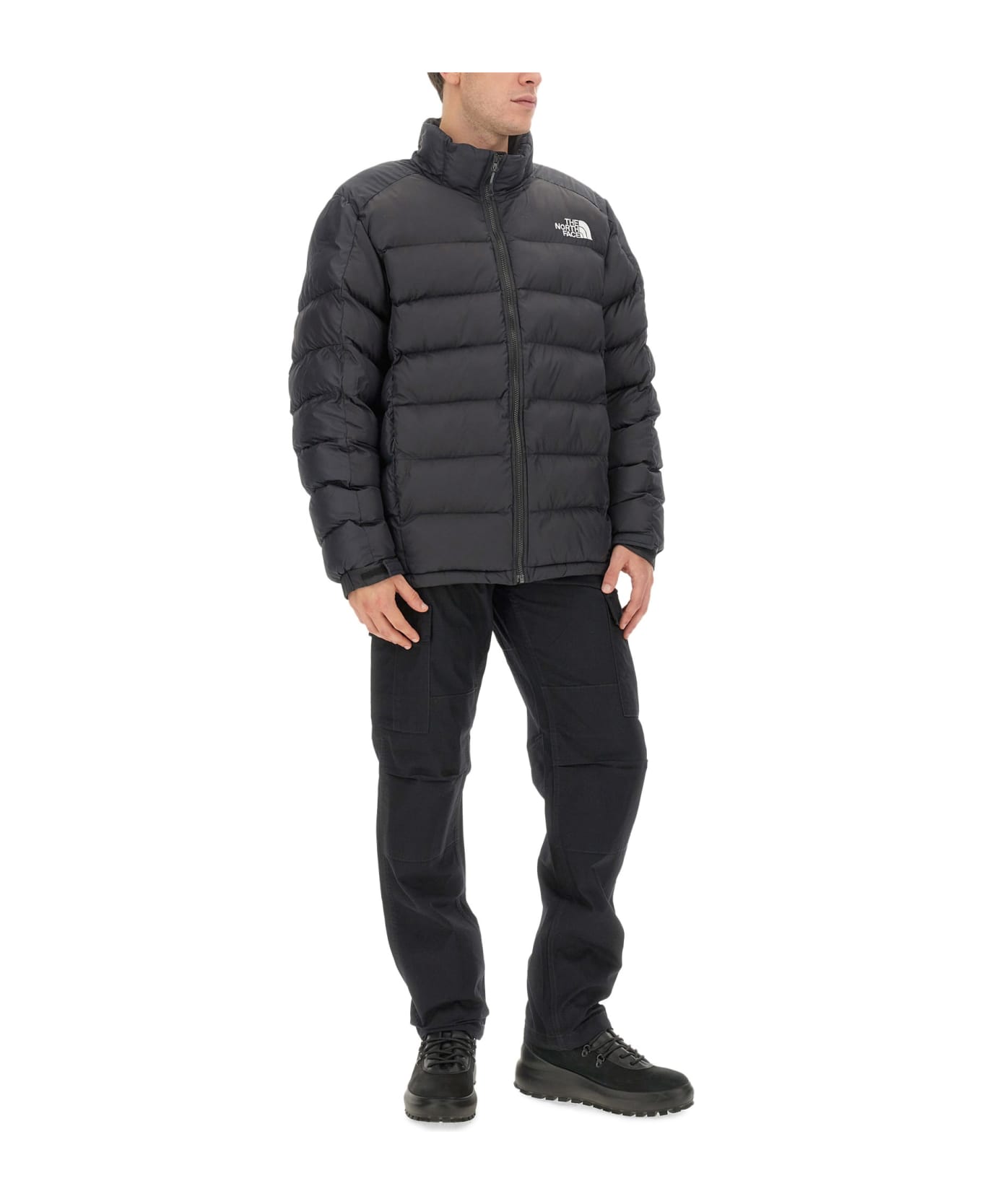 The North Face Jacket With Logo Print - Black