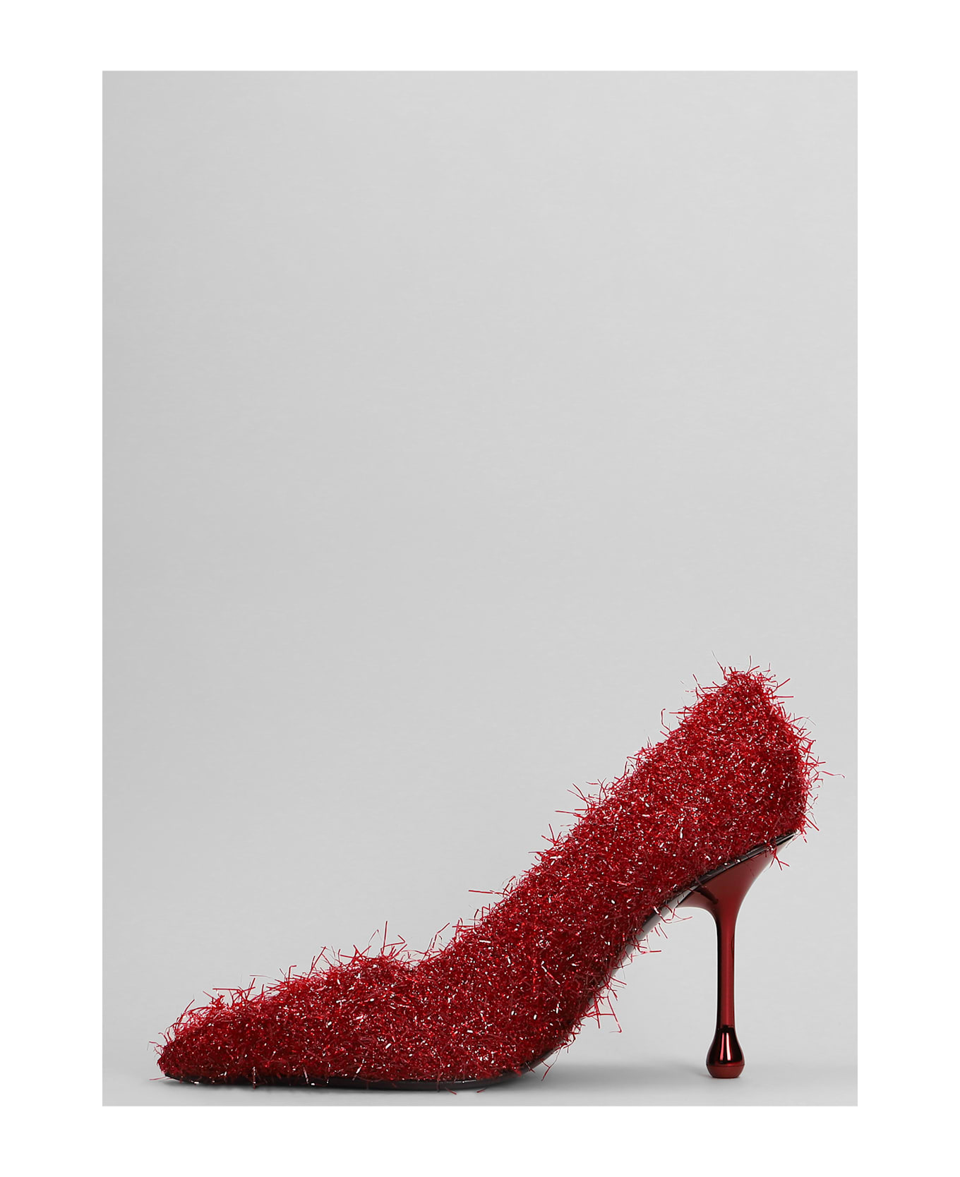 Jimmy Choo Ixia 95 Pumps In Red Laminate - red