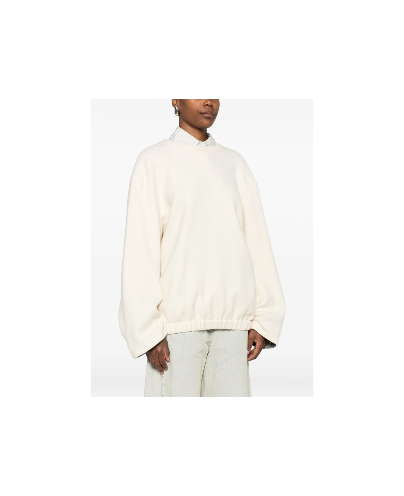 Carven Sweatshirt - WHITE