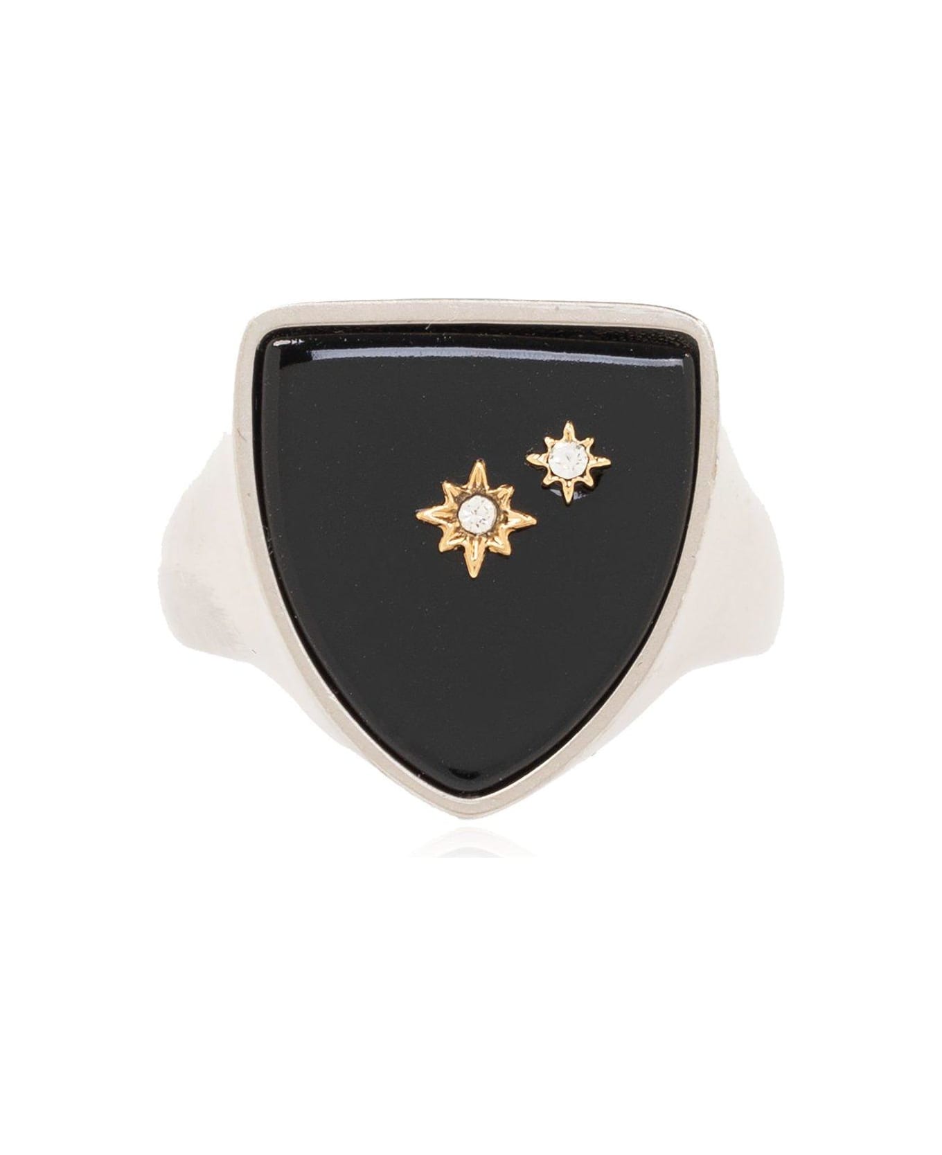 Maison Margiela Star Detailed Signet Ring