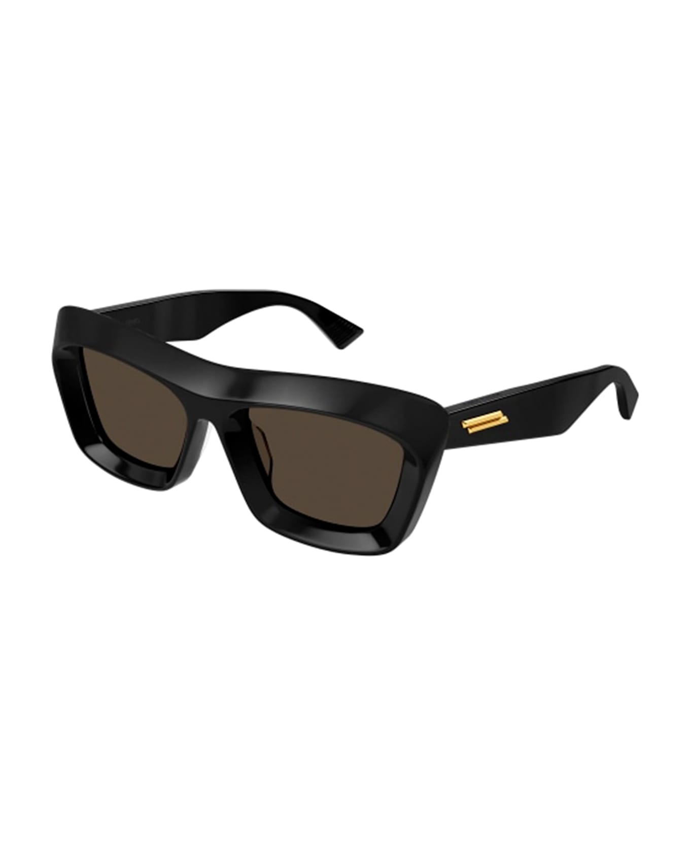 Bottega Veneta Eyewear Bv1283s-001 - Black Sunglasses - Black